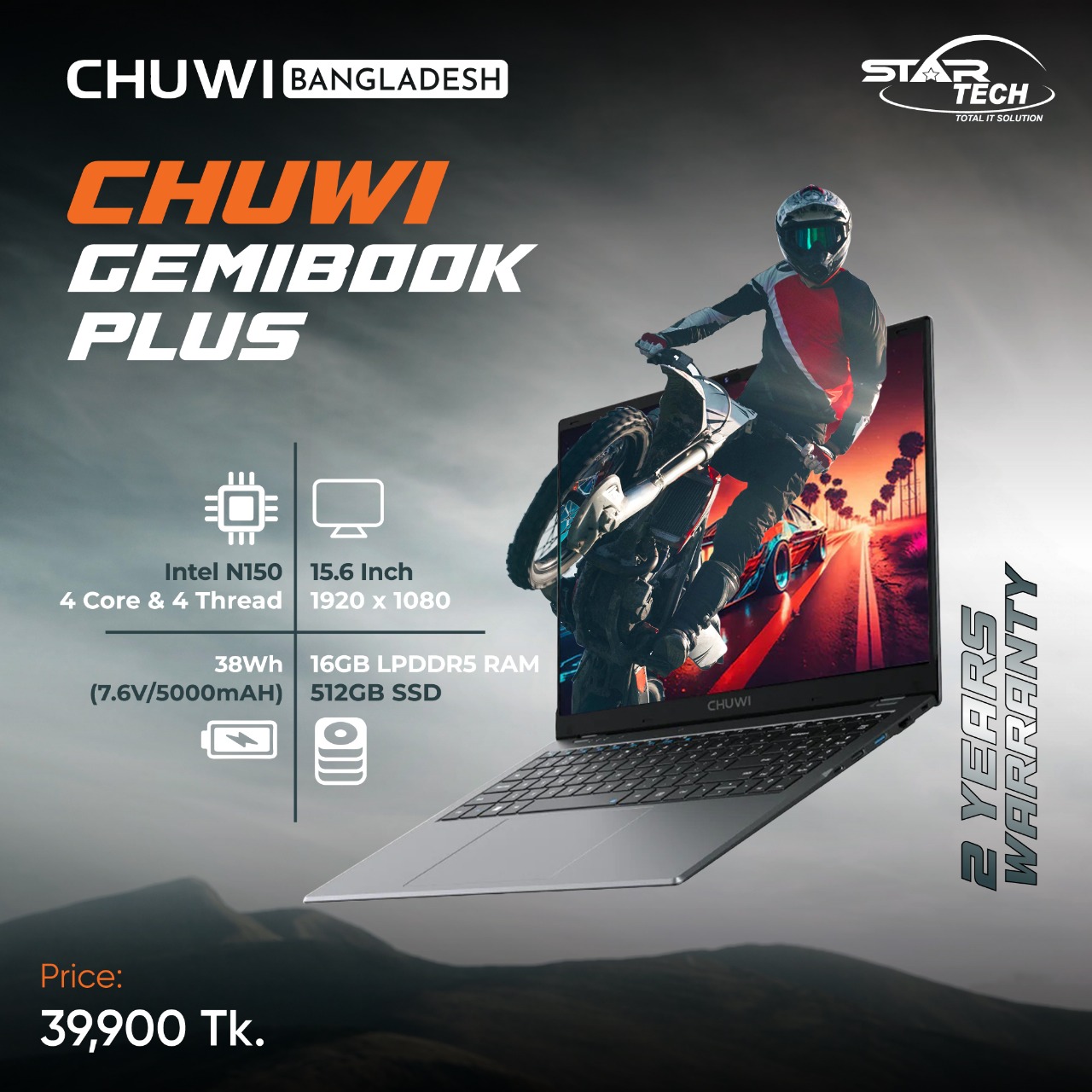 ? Chuwi GemiBook Plus – Sleek, Smart & Affordable! Perfect for 