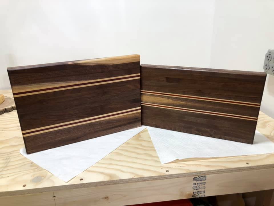 Two more cutting boards! Blue Ridge... - Piedmont Woodshop