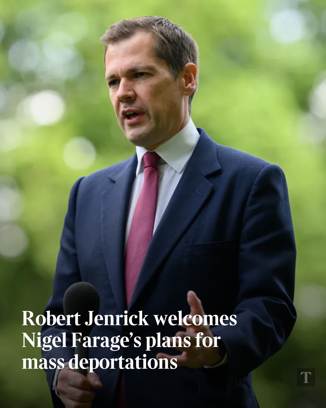 The Times - Robert Jenrick has called for a decade of “net emigration ...