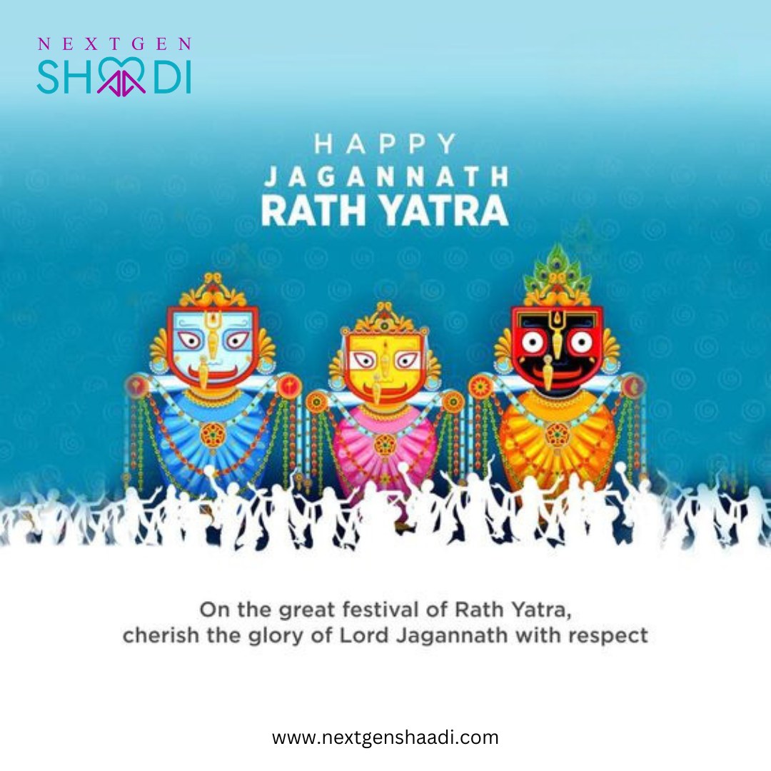 NextGen Shaadi - 🎉🙏 Wishing you a happy Rath Yatra, 2023...