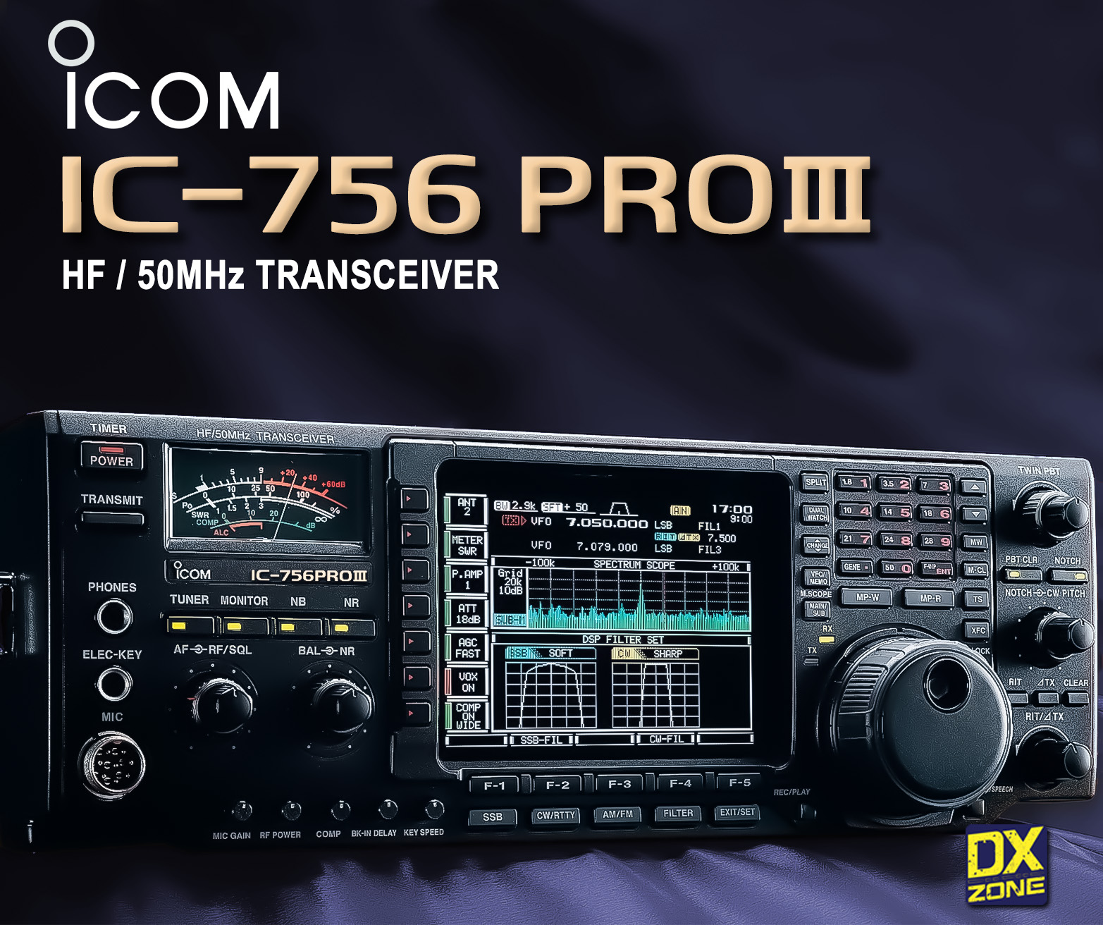 🔥 The Icom IC‑756PROIII — a legendary HF powerhouse with timeless