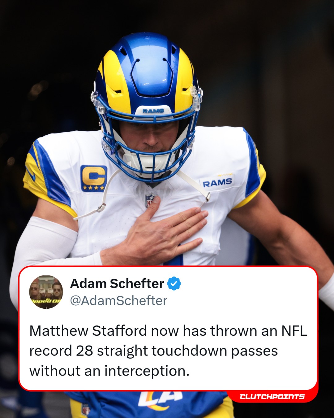 Rams Nation - Matthew Stafford has officially set a new... | Facebook