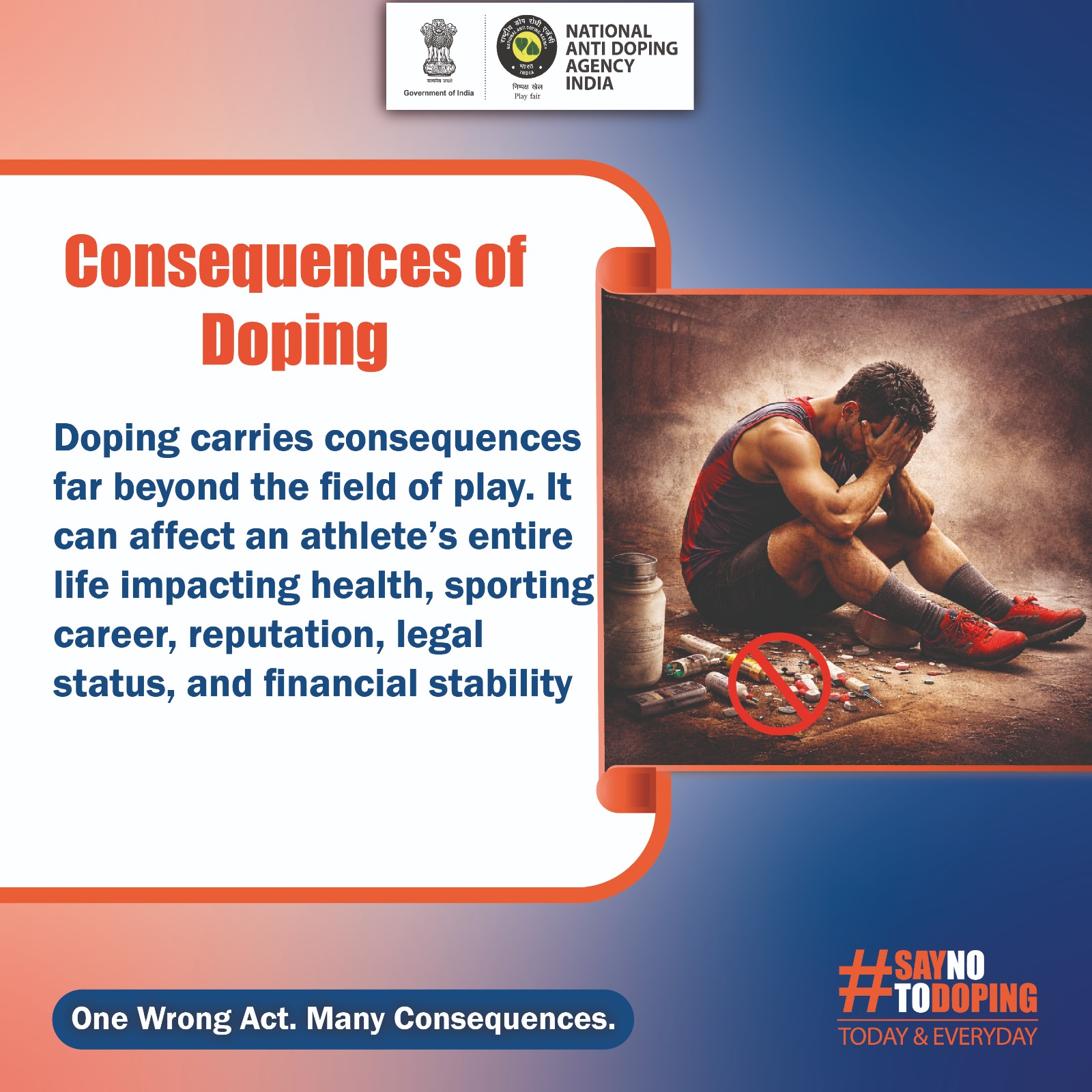 Doping affects far... - National Anti Doping Agency India | Facebook