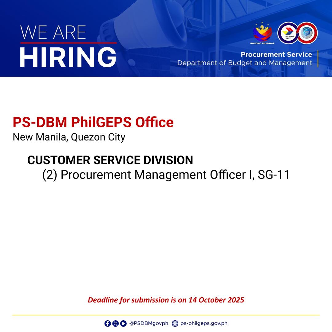 Procurement - The Procurement Service - Department of Budget and ...