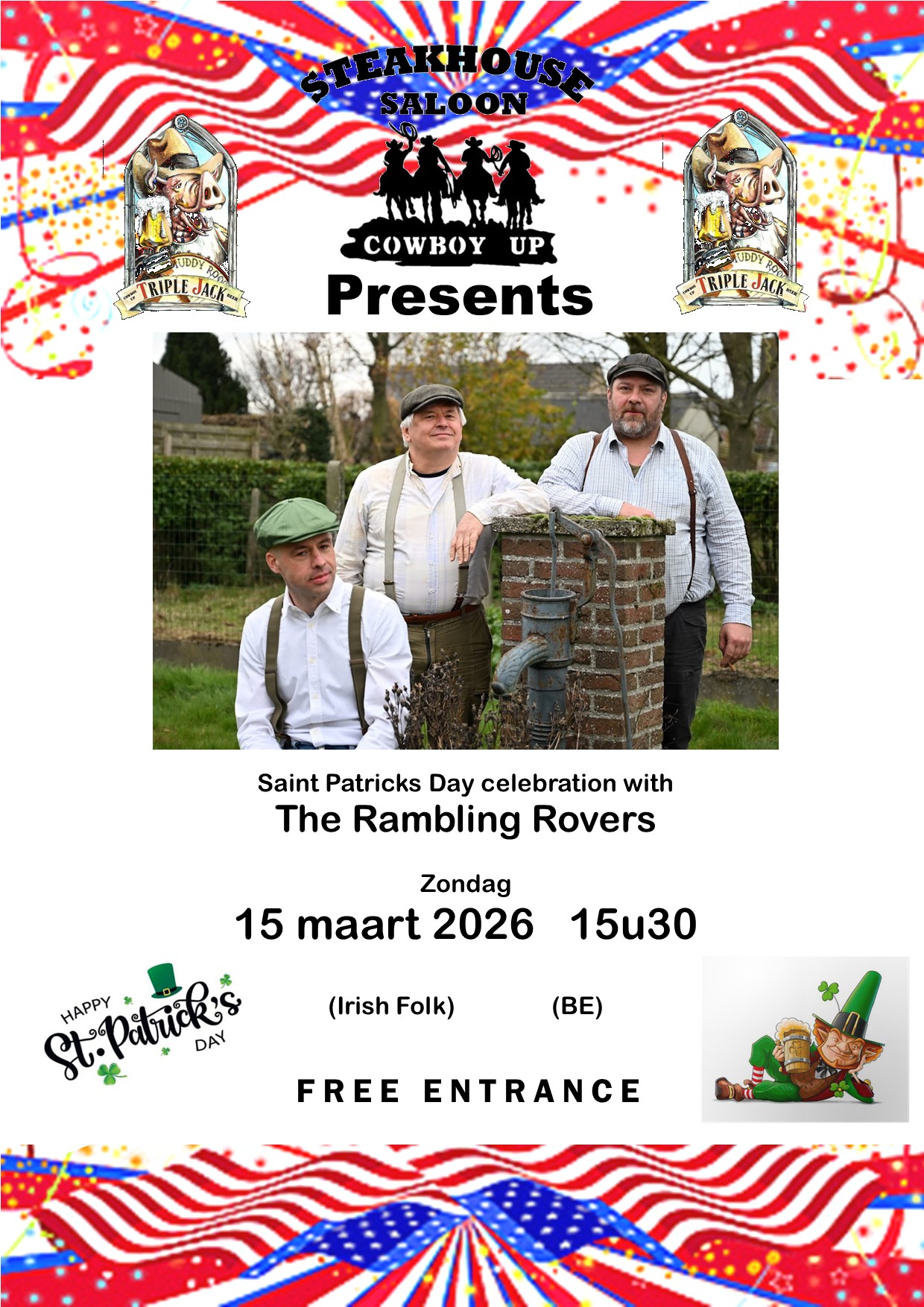 Saint Patricks Day with The Rambling Rovers (BE)