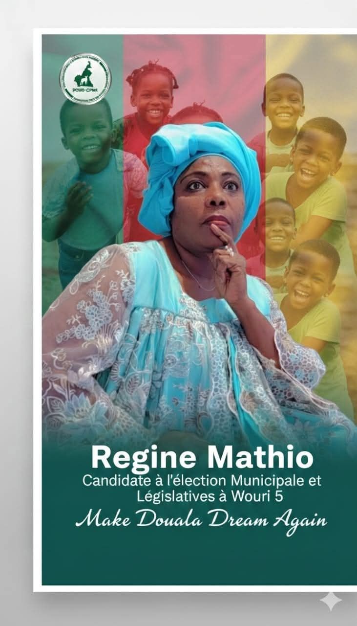 Fier - MUNICIPALES 2026 - DOUALA 5ÈME Regine Mathio s'engage pour ...