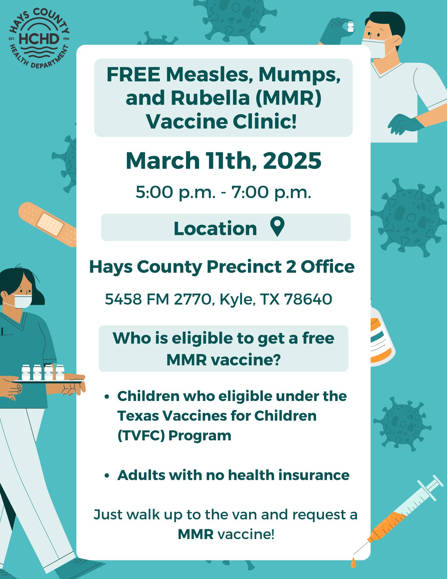 Hays County Health Department | San Marcos TX