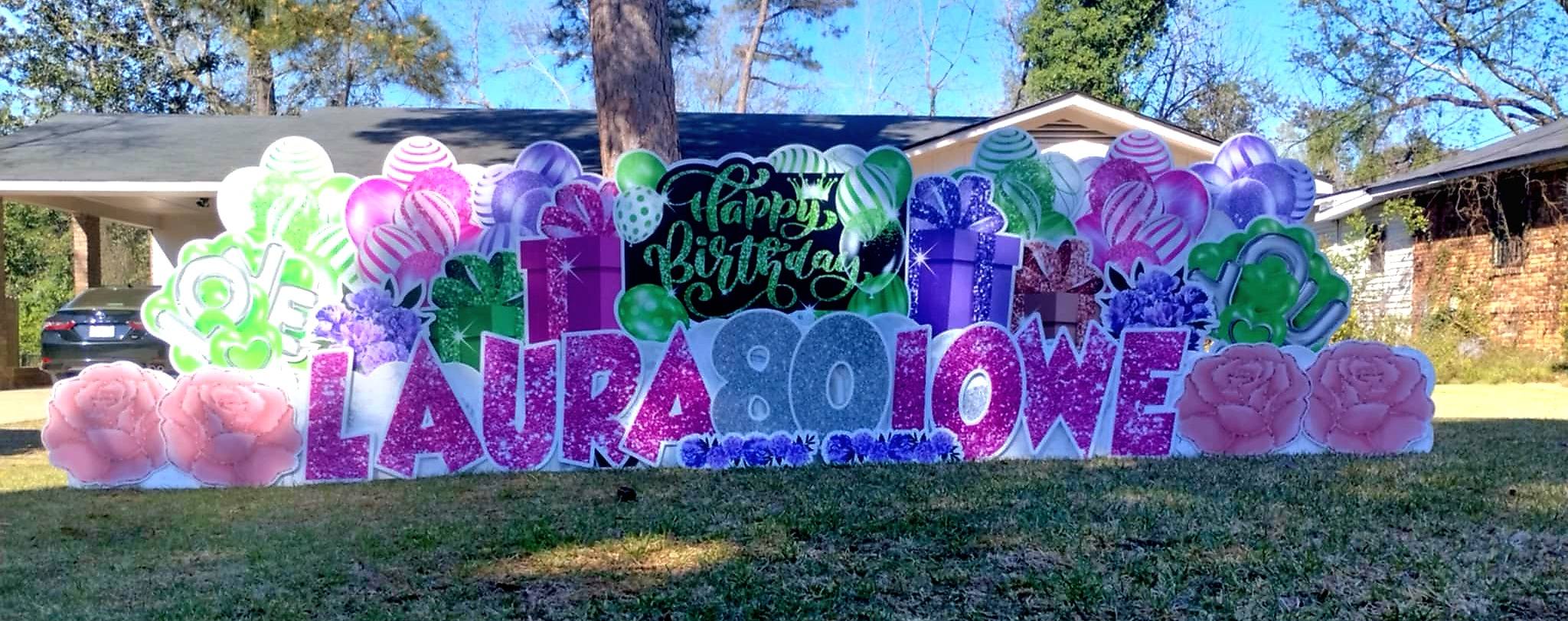 HAPPY 80TH BIRTHDAY Laura... - Royal Plush Event Rentals | Facebook