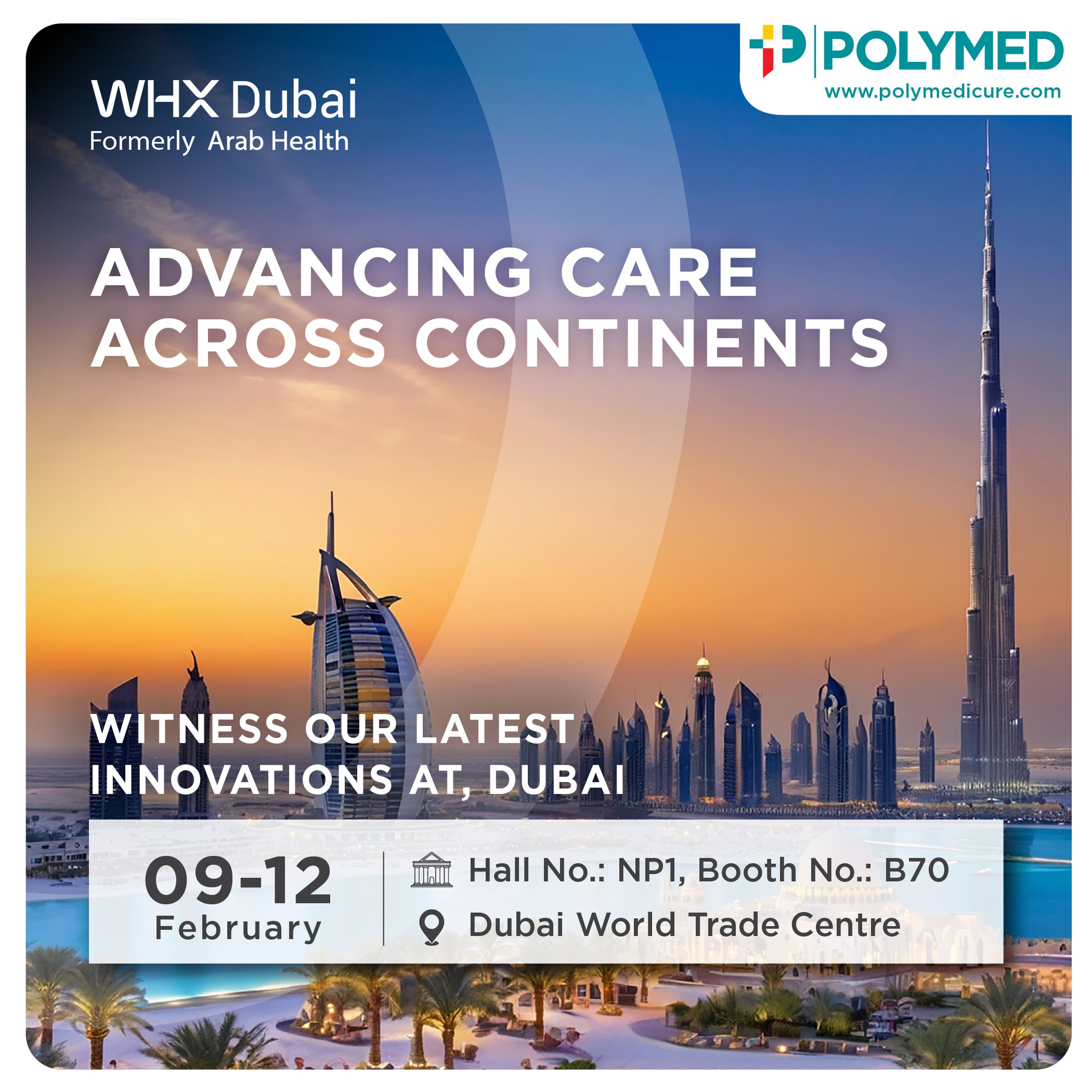 See you soon at WHX Dubai as we... - Poly Medicure Limited | Facebook