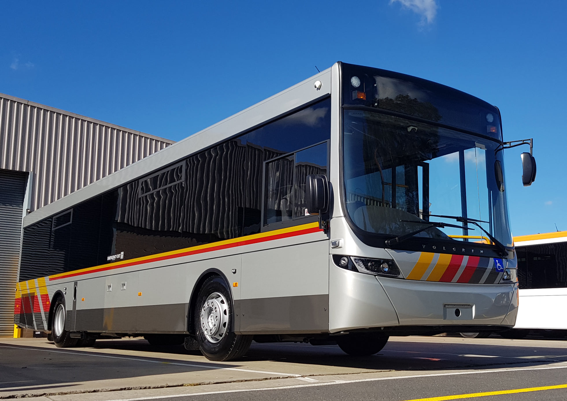 Volgren - This is the low-floor, seat-belted Optimus we... | Facebook