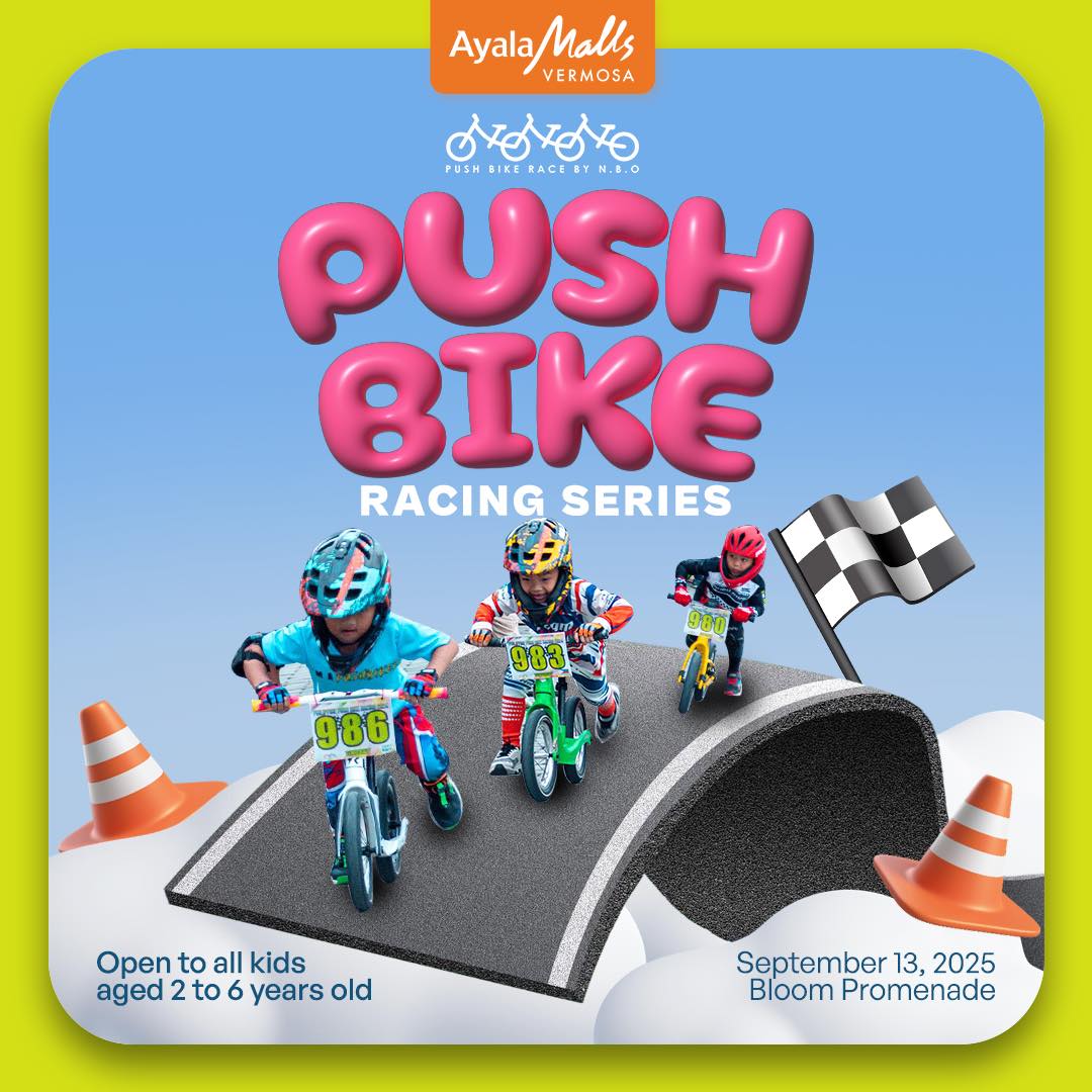 Vermosa - Mini riders, mighty race 🌟 Push Bike Racing Series happens on ...