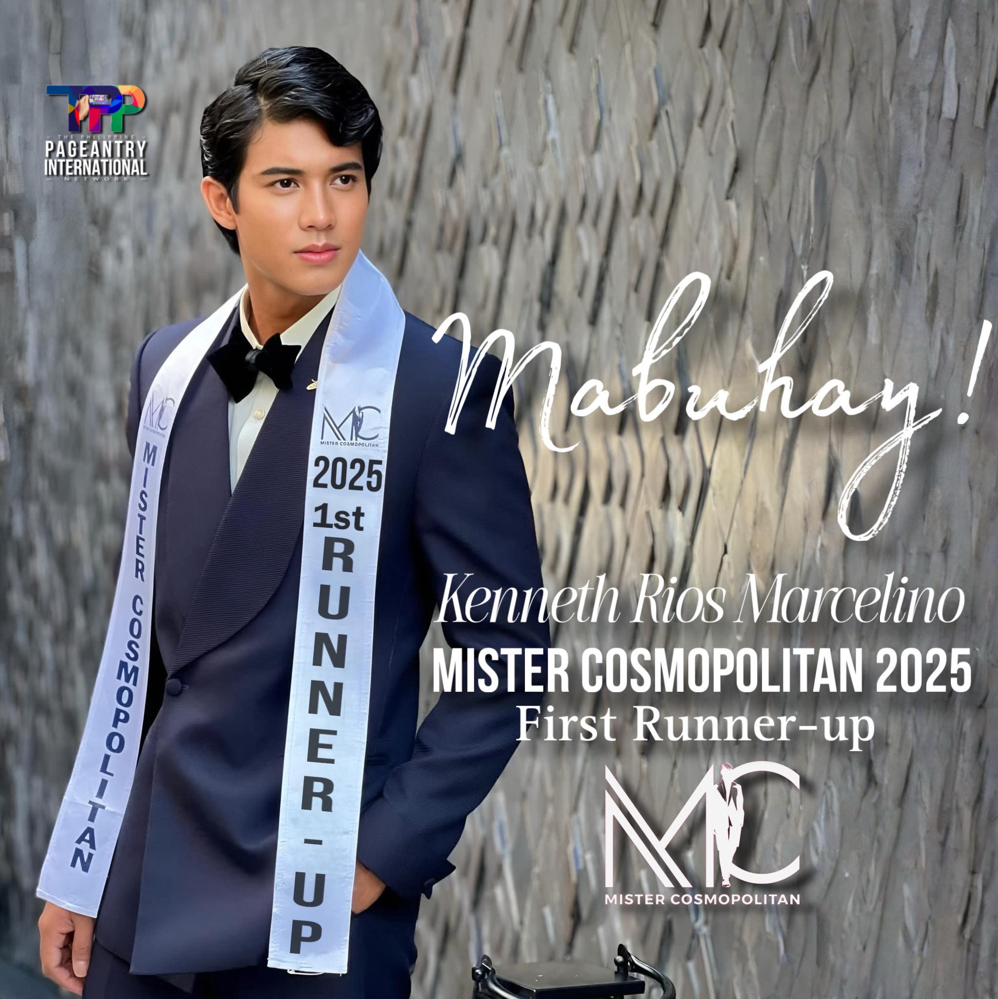 The Philippine - JUST IN | Mister Philippines Wins 1st Runner-up at ...