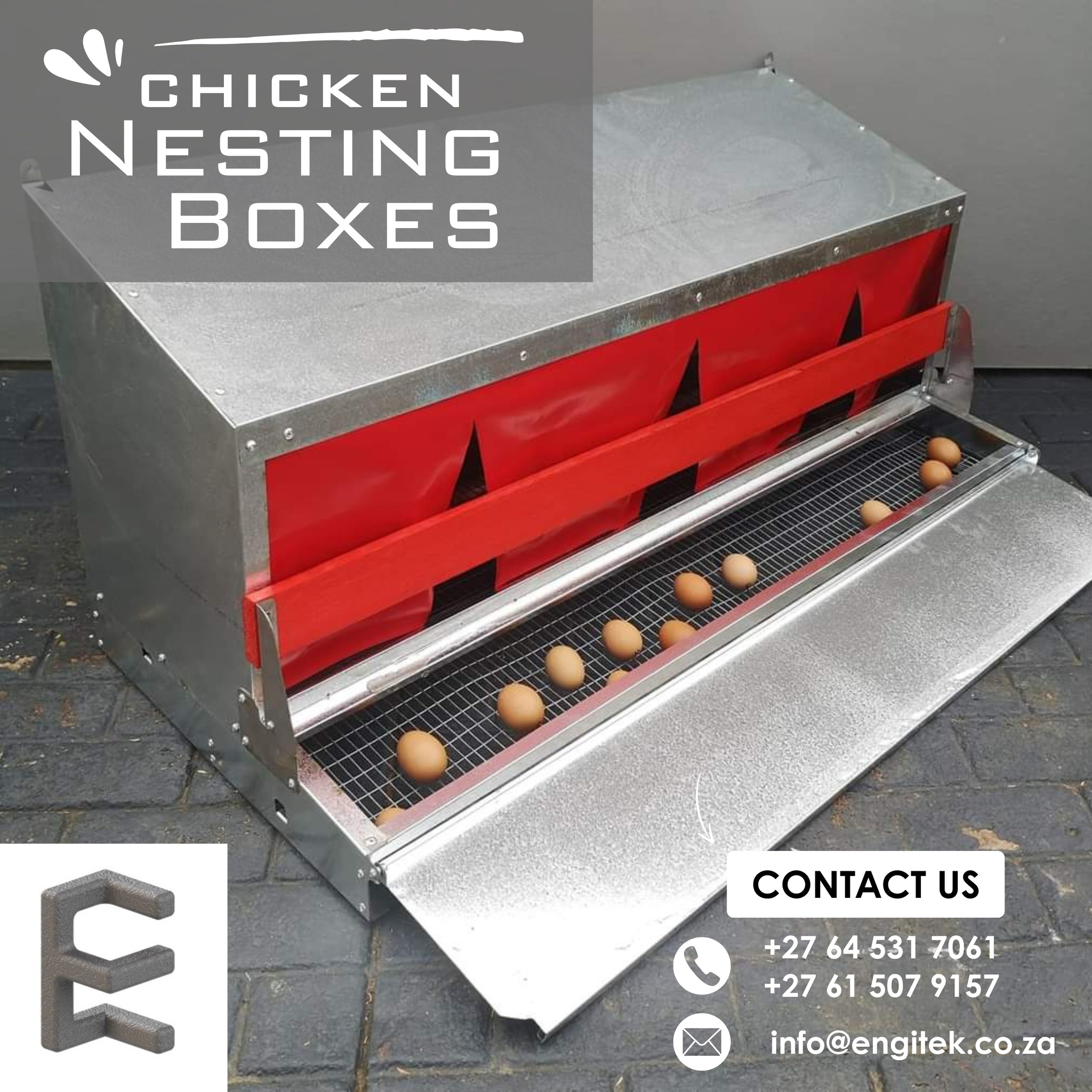 Engitek - Introducing our state-of-the-art chicken nesting... | Facebook