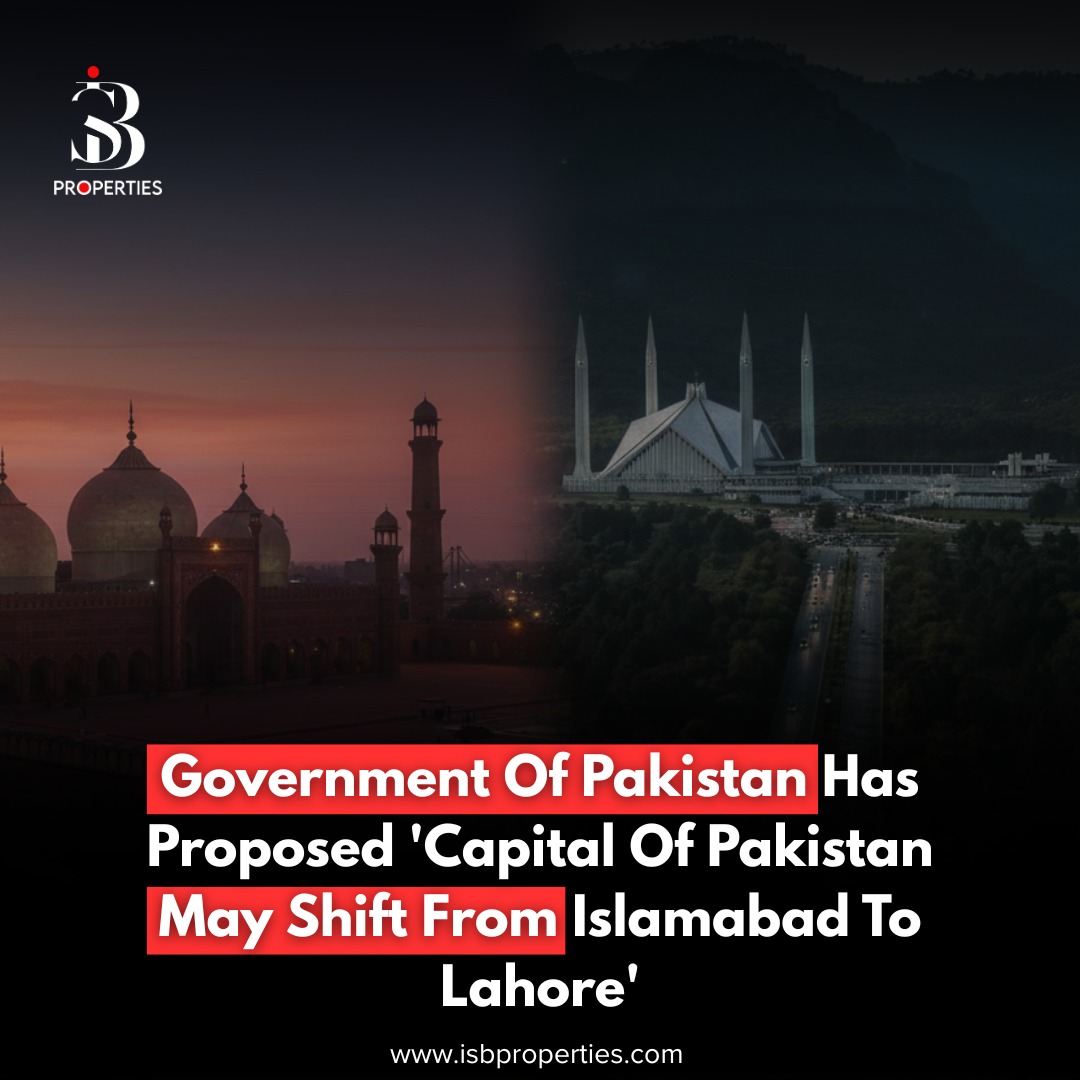 Islamabad - Government of Pakistan has proposed 'Capital of Pakistan ...