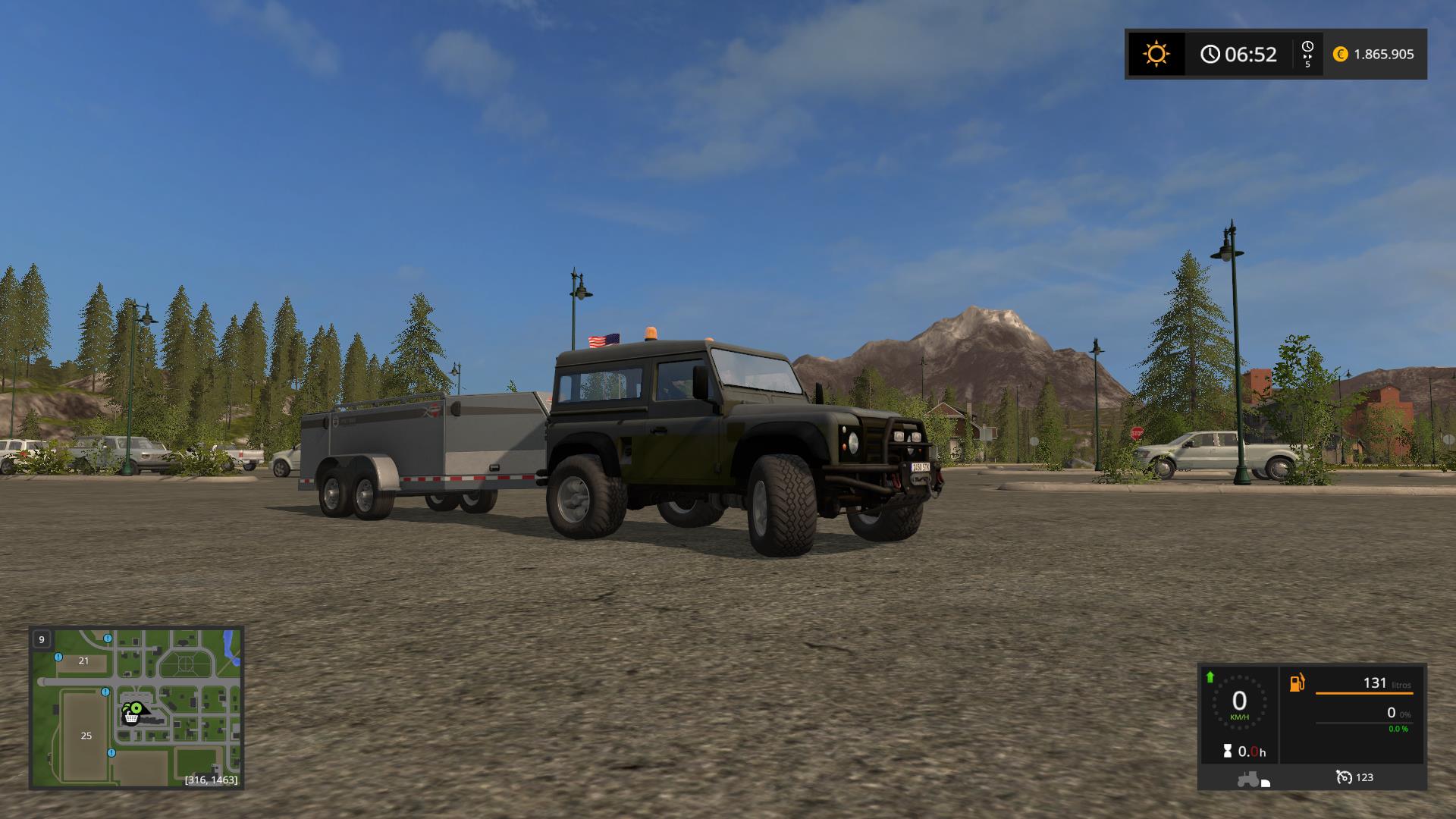 FS17 LAND ROVER DEFENDER... - SETKA Simulators