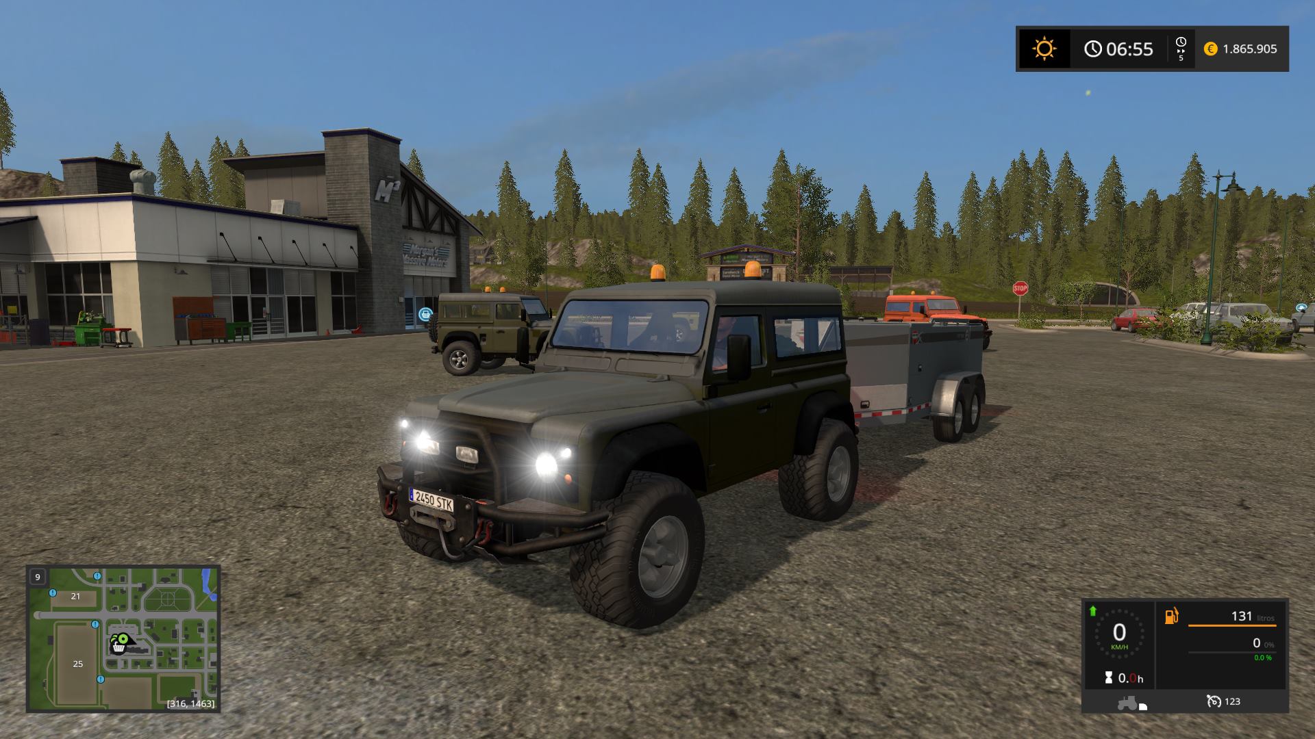 FS17 LAND ROVER DEFENDER... - SETKA Simulators