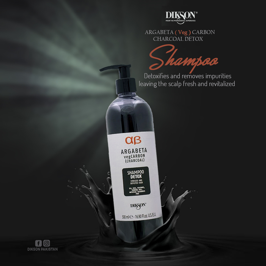 Shampoo - Detoxifies and removes impurities, leaving the scalp