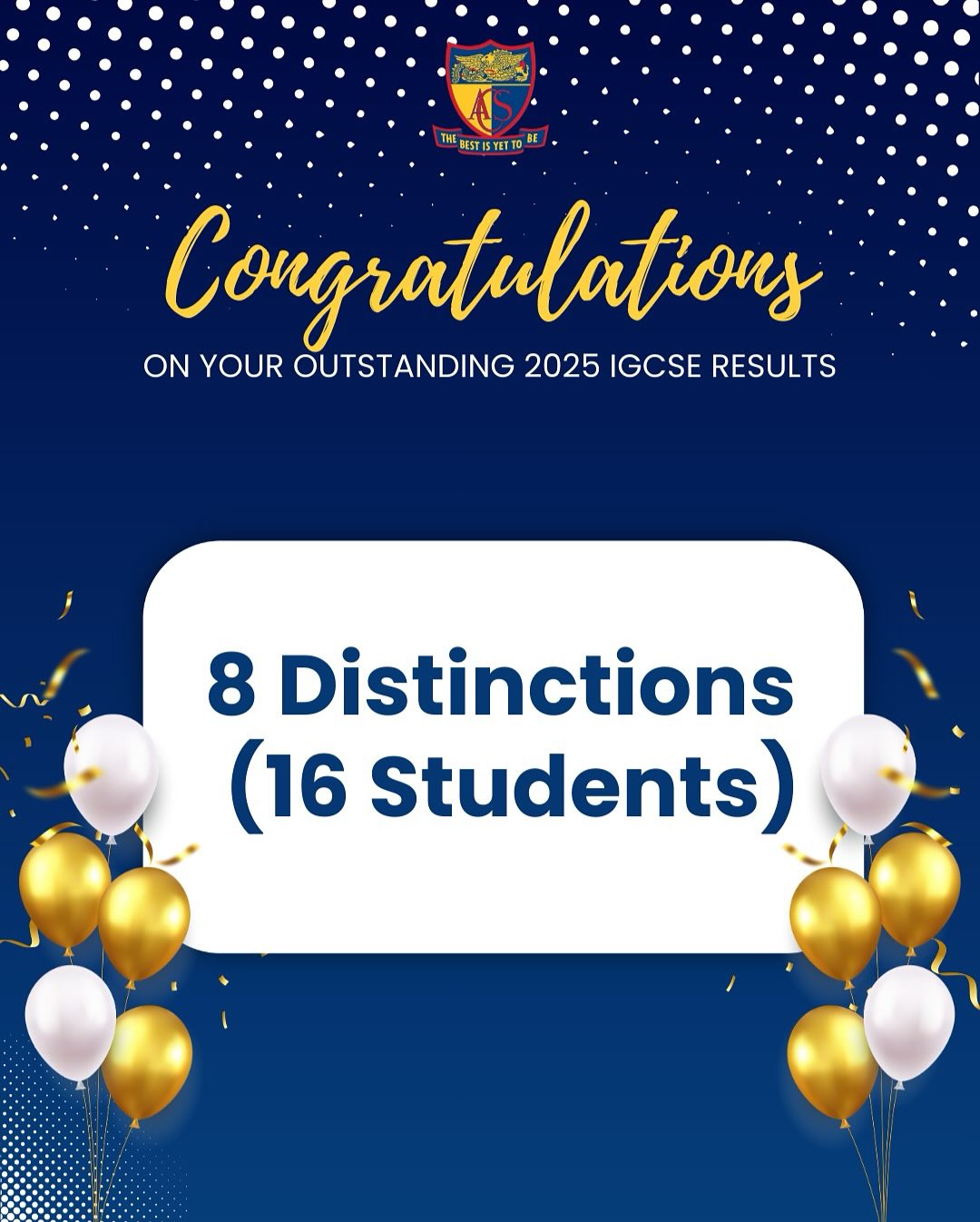 ACS Jakarta - Congratulations to for achieving 8... | Facebook