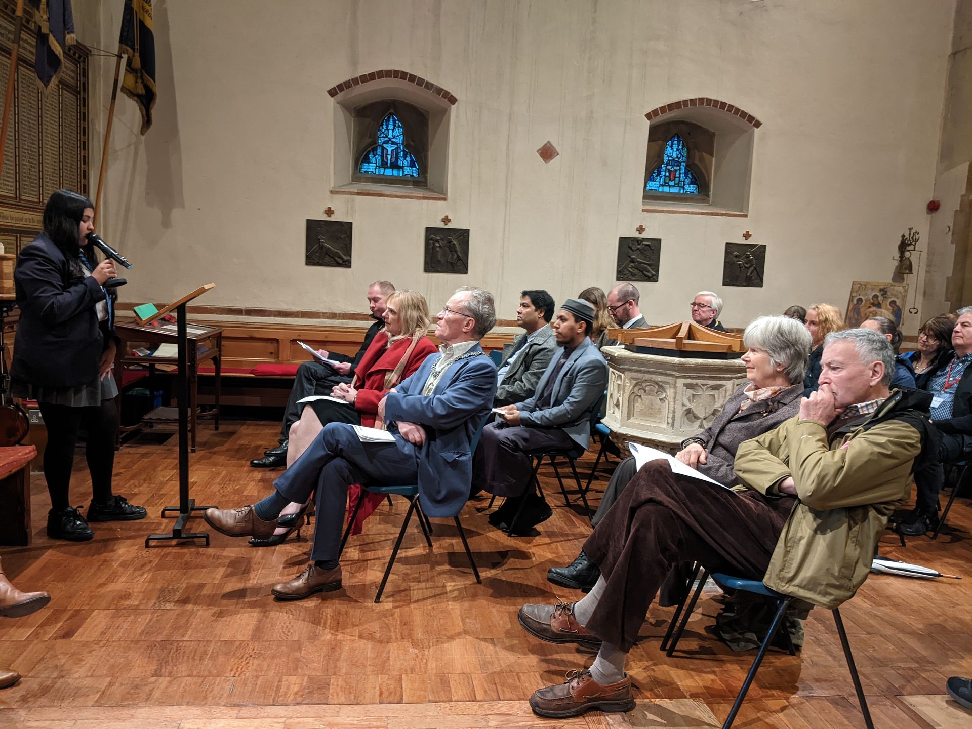 Burgess - The Town Council commemorated Holocaust Memorial Day at St ...