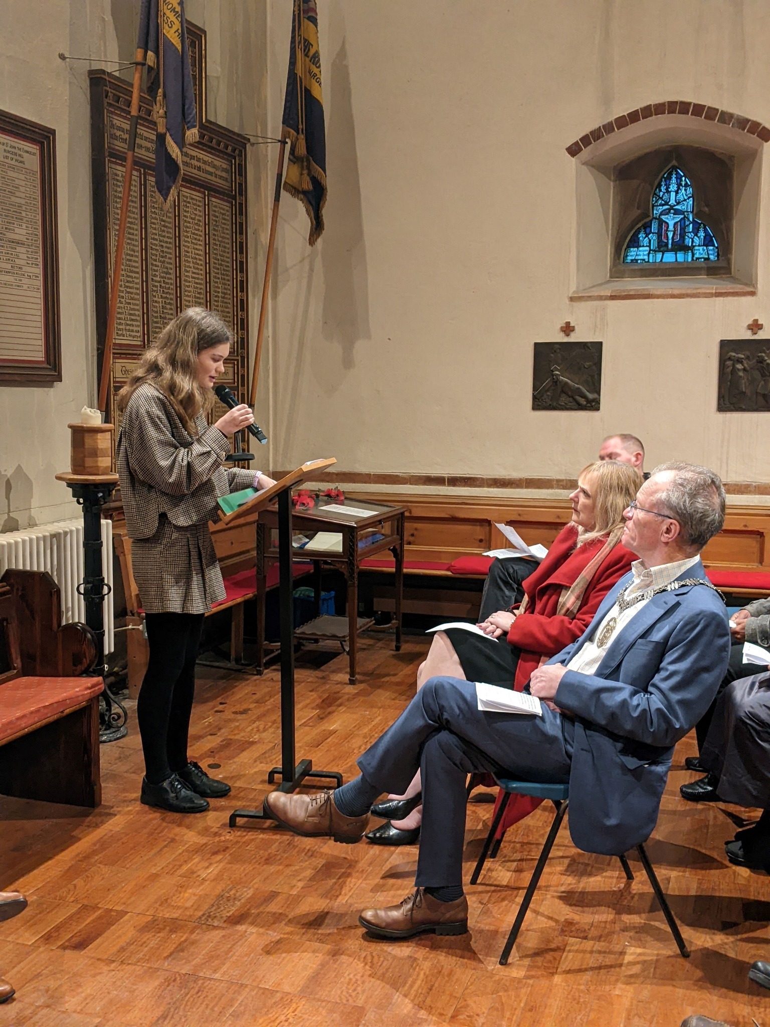 Burgess - The Town Council commemorated Holocaust Memorial Day at St ...