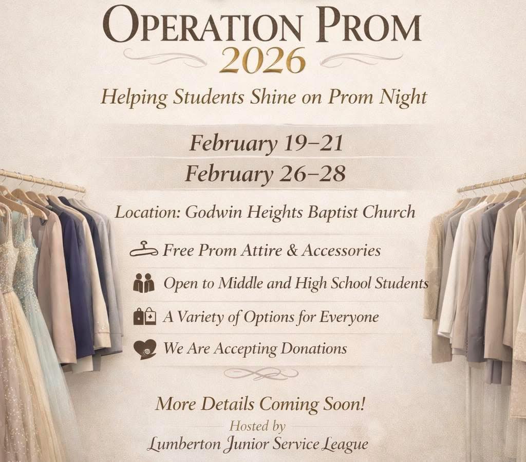 Lumberton - Operation Prom 2026 is HERE! We are so excited to announce ...