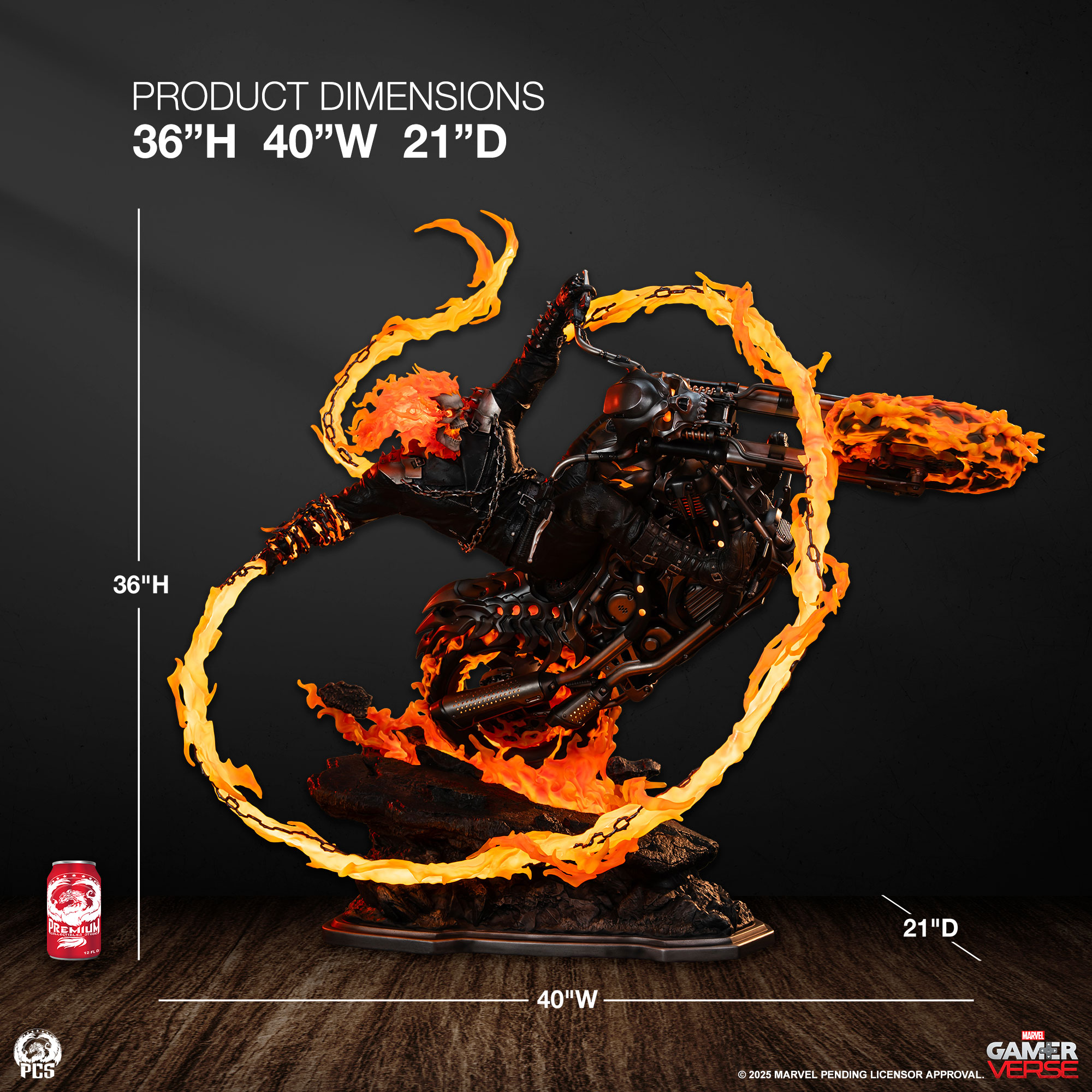 Premium - 🔥 Ghost Rider 1:3 Scale Statue – RSVP Now! 🔥 The Spirit of ...
