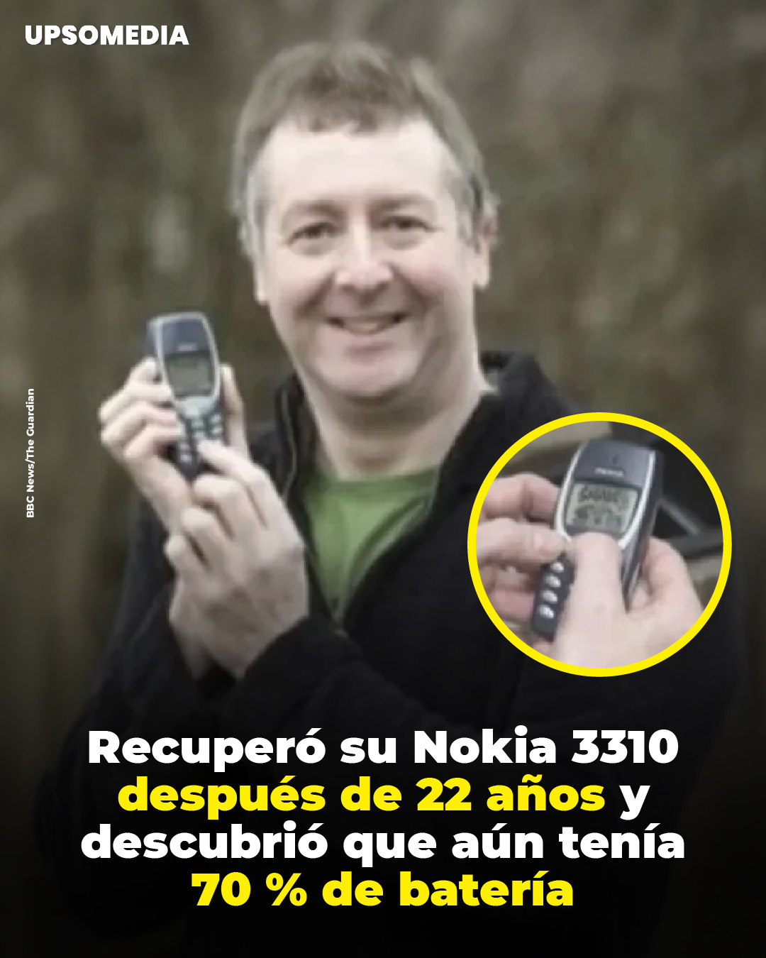Saber - Un Nokia 3310, usado por última vez a comienzos de los años ...