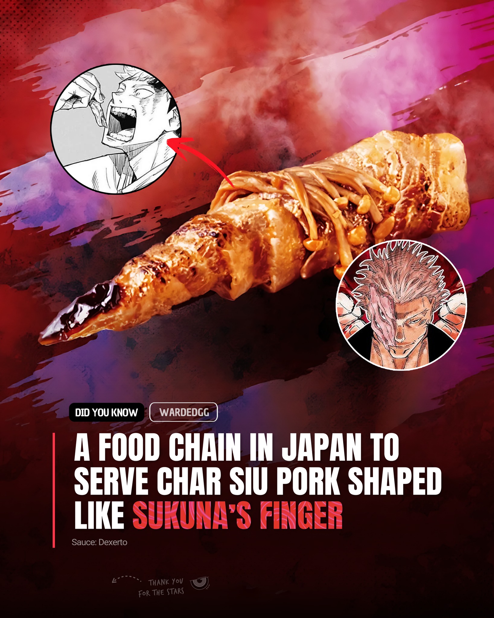 Warded - DYK? A ramen chain in Japan will start offering a finger ...