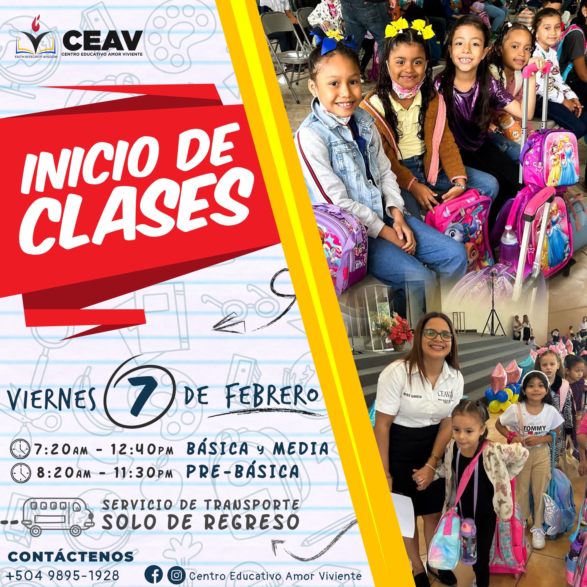 We are excited to announce the... - CEAV Bilingual School | Facebook