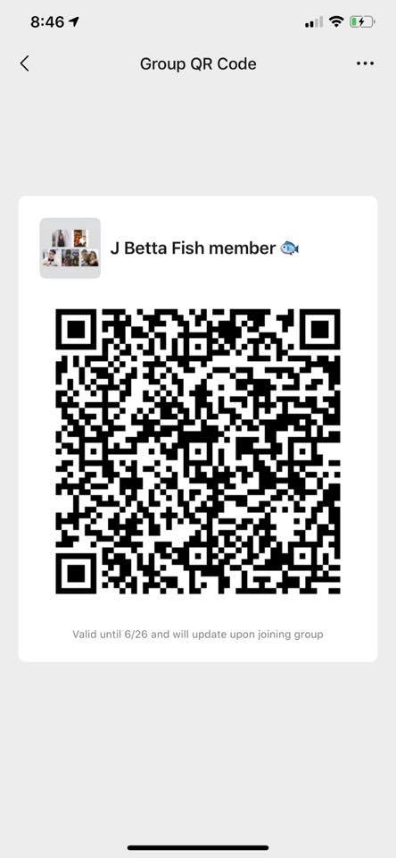 J Betta Fish - 来 各位老板 朋友们 😍 可以scan QR code进来 聊天交朋友... | Facebook