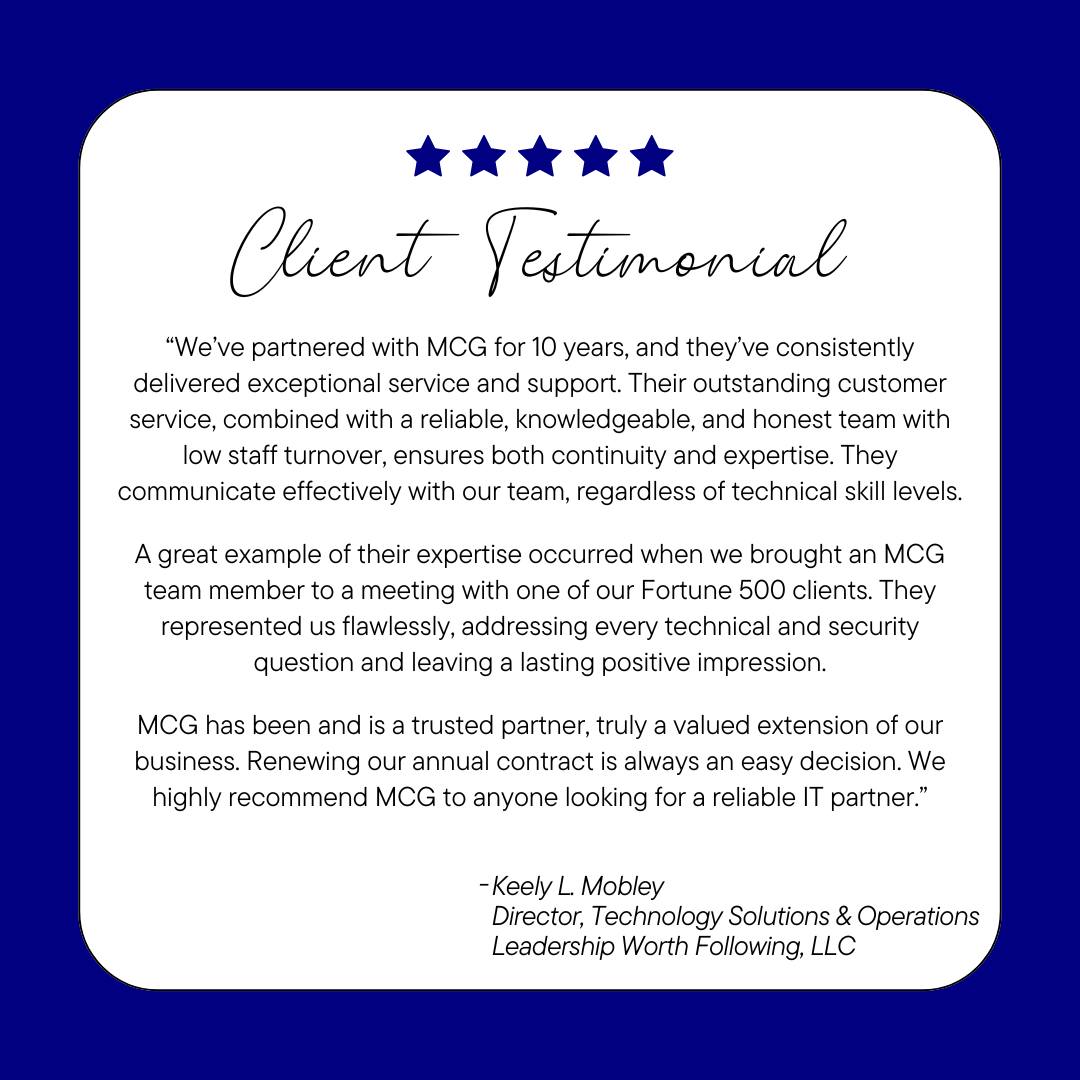 My Computer Guy - 🌟 Client Testimonial! 🌟 We’re honored to have ...