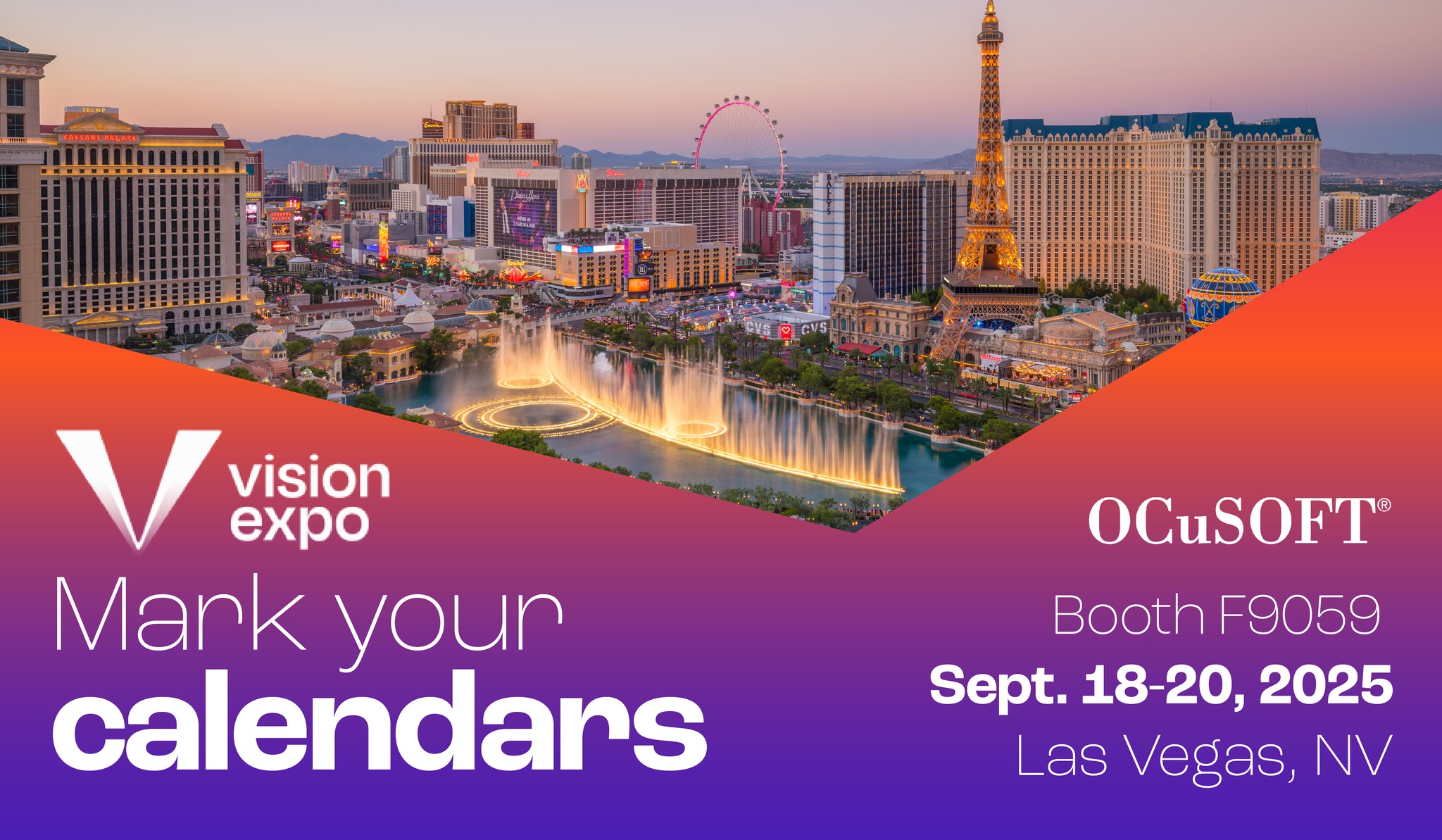 OCuSOFT, Inc. - We are headed to Las Vegas! Come visit our... | Facebook