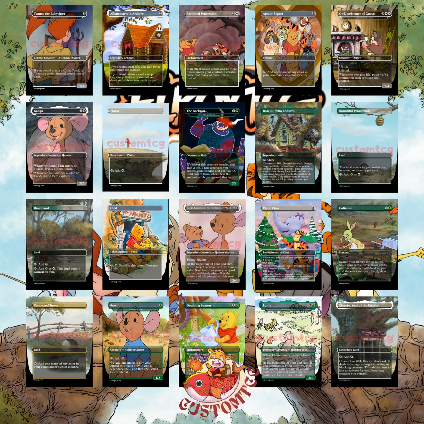 mtg food commander deck Magic The Gathering The Lord of The Rings: Tales of Middle-Earth best cards for food deck