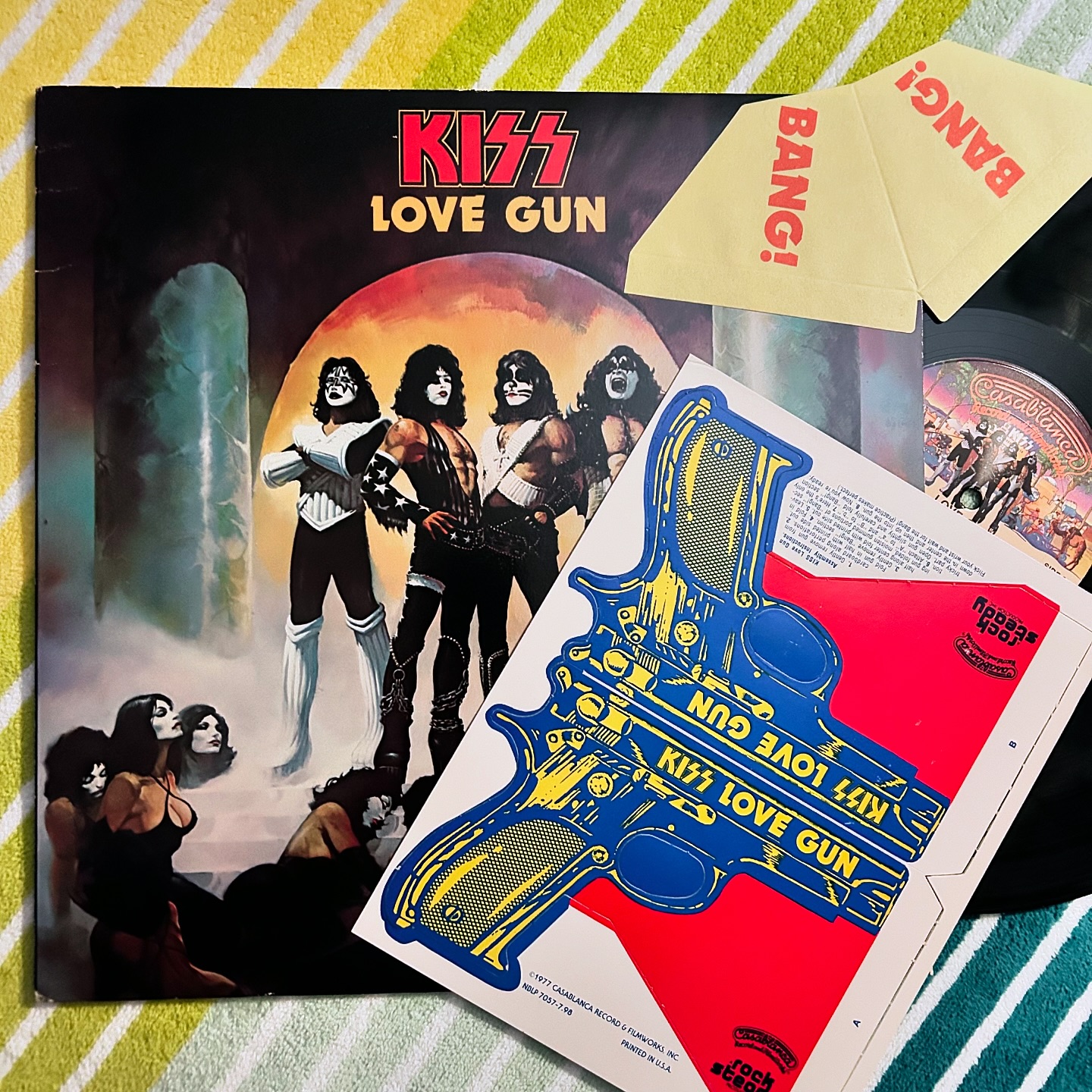 CollectingKISS! Pat Lucero is spinning his Walmart exclusive #KISS