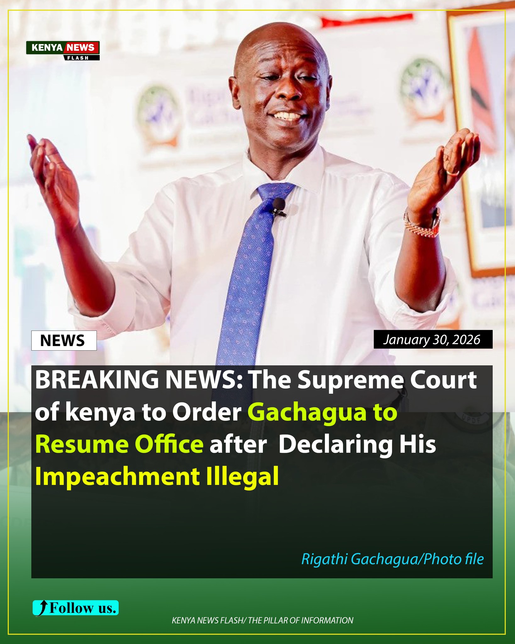 BREAKING NEWS: The Supreme Court of... - Kenya News Flash | Facebook