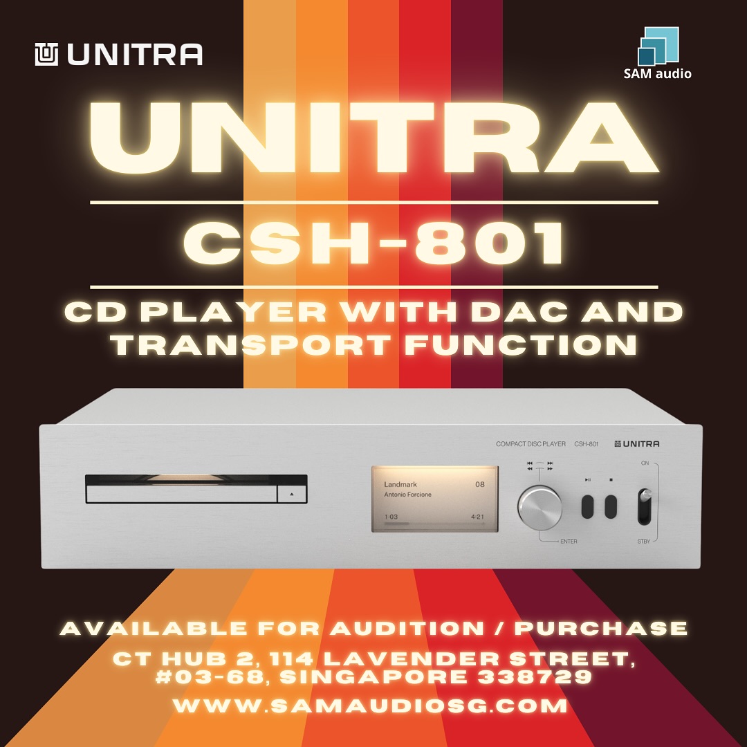SAM Audio - Unitra CSH-801 CD Player with DAC and... | Facebook