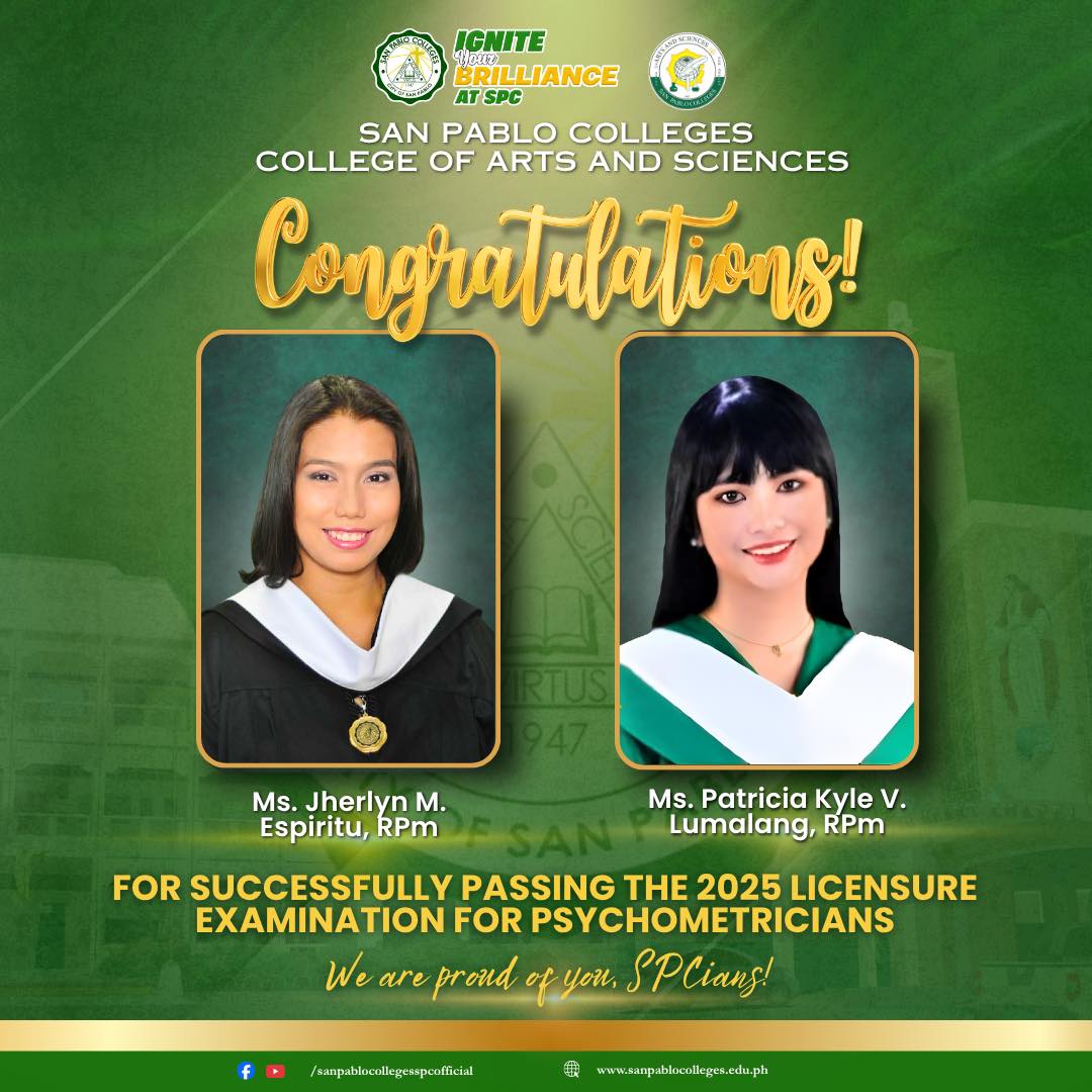 San - SPCian Spotlight💚💛 Congratulations to Ms. Jherlyn M. Espiritu ...