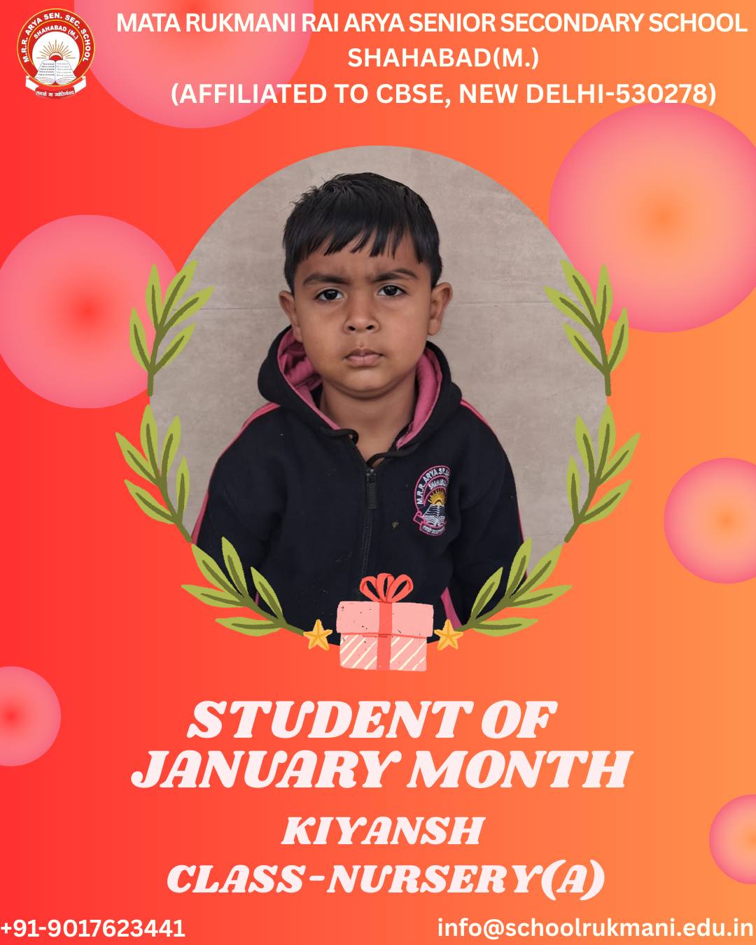 🌟 Star... - Mata Rukmani Rai Arya Sen Sec School Shahabad | Facebook