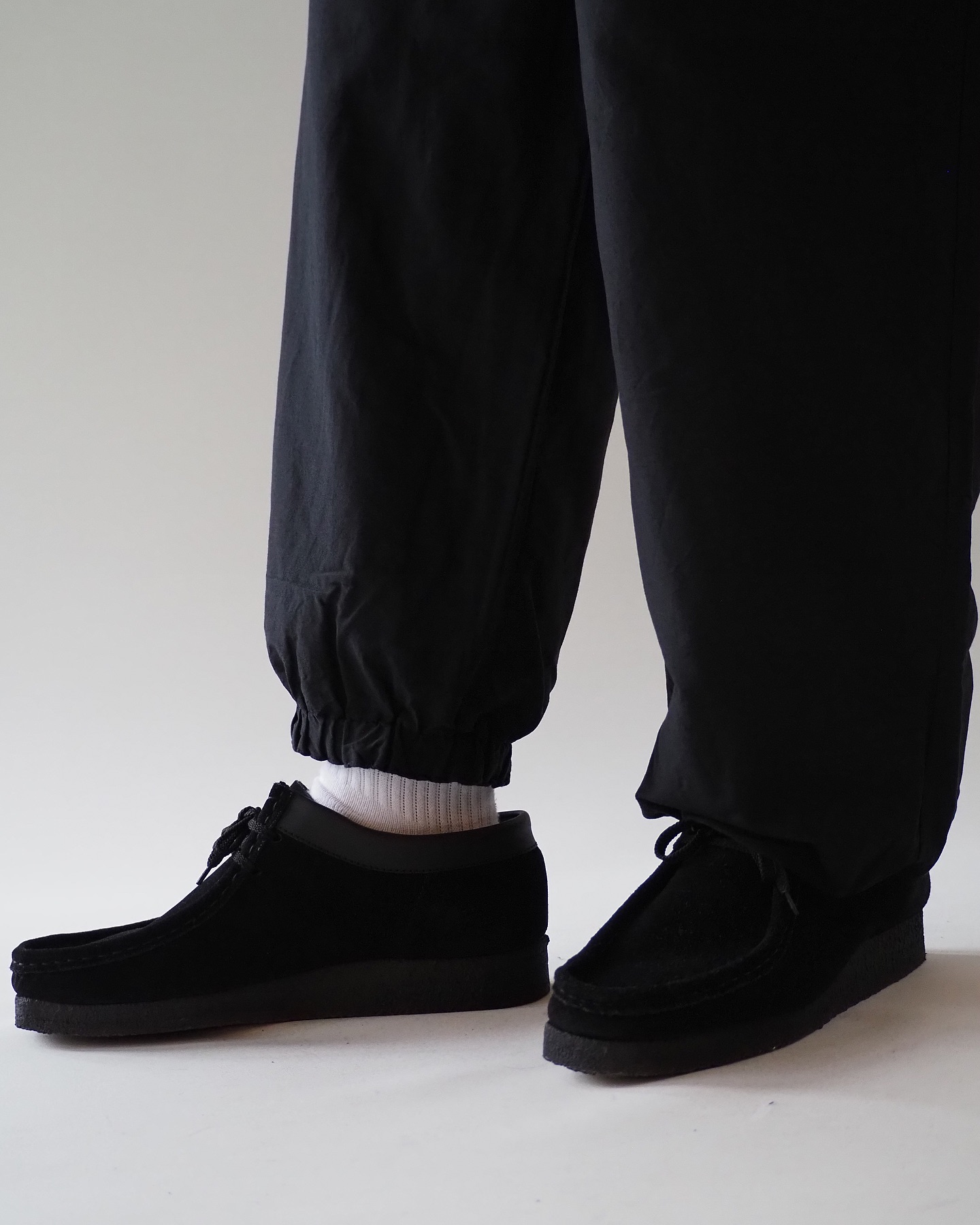 COMOLI B01-06014 リバーシブル パンツ color:BLACK size:2 price 