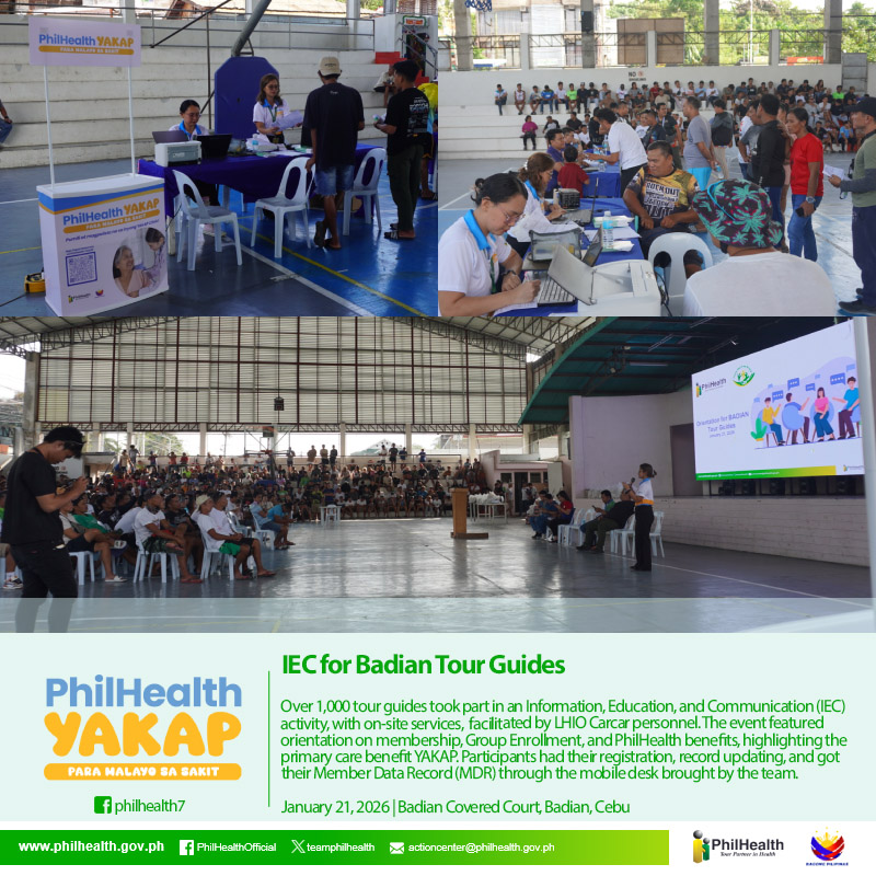 PhilHealth - Empowering over 1,000 tour guides through an Information ...