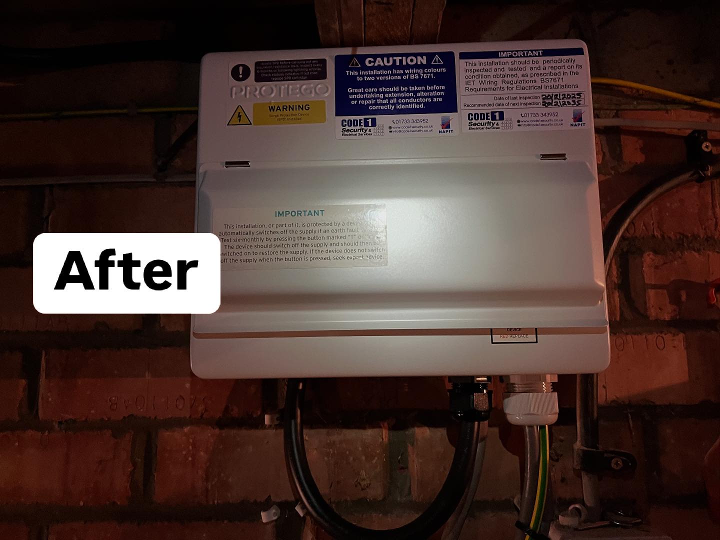Code 1 Security and electrical services | Peterborough
