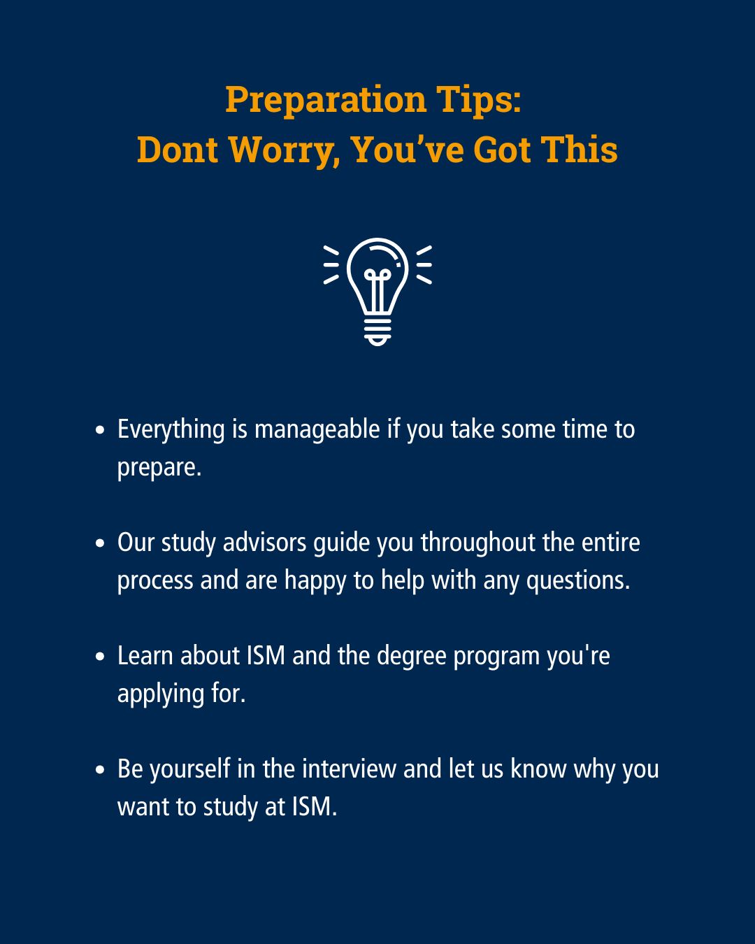 International... - International School of Management (ISM)