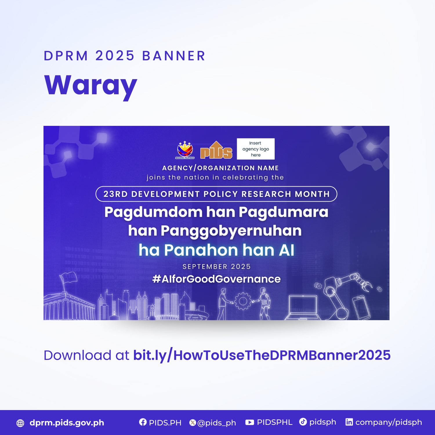Philippine - 𝗧𝗵𝗲 𝗗𝗲𝘃𝗲𝗹𝗼𝗽𝗺𝗲𝗻𝘁 𝗣𝗼𝗹𝗶𝗰𝘆 𝗥𝗲𝘀𝗲𝗮𝗿𝗰𝗵 𝗠𝗼𝗻𝘁𝗵 (𝗗𝗣𝗥𝗠) 𝟮𝟬𝟮𝟓 𝗯𝗮𝗻𝗻𝗲𝗿 ...