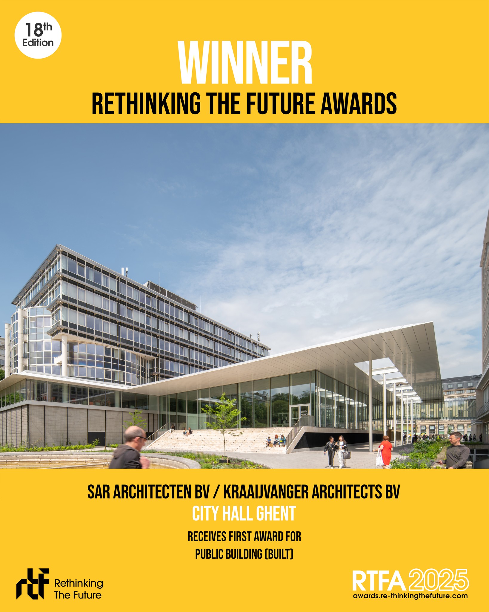 Studieburo - Winnaar van de Rethinking The Future Award 2025 – 'Public ...