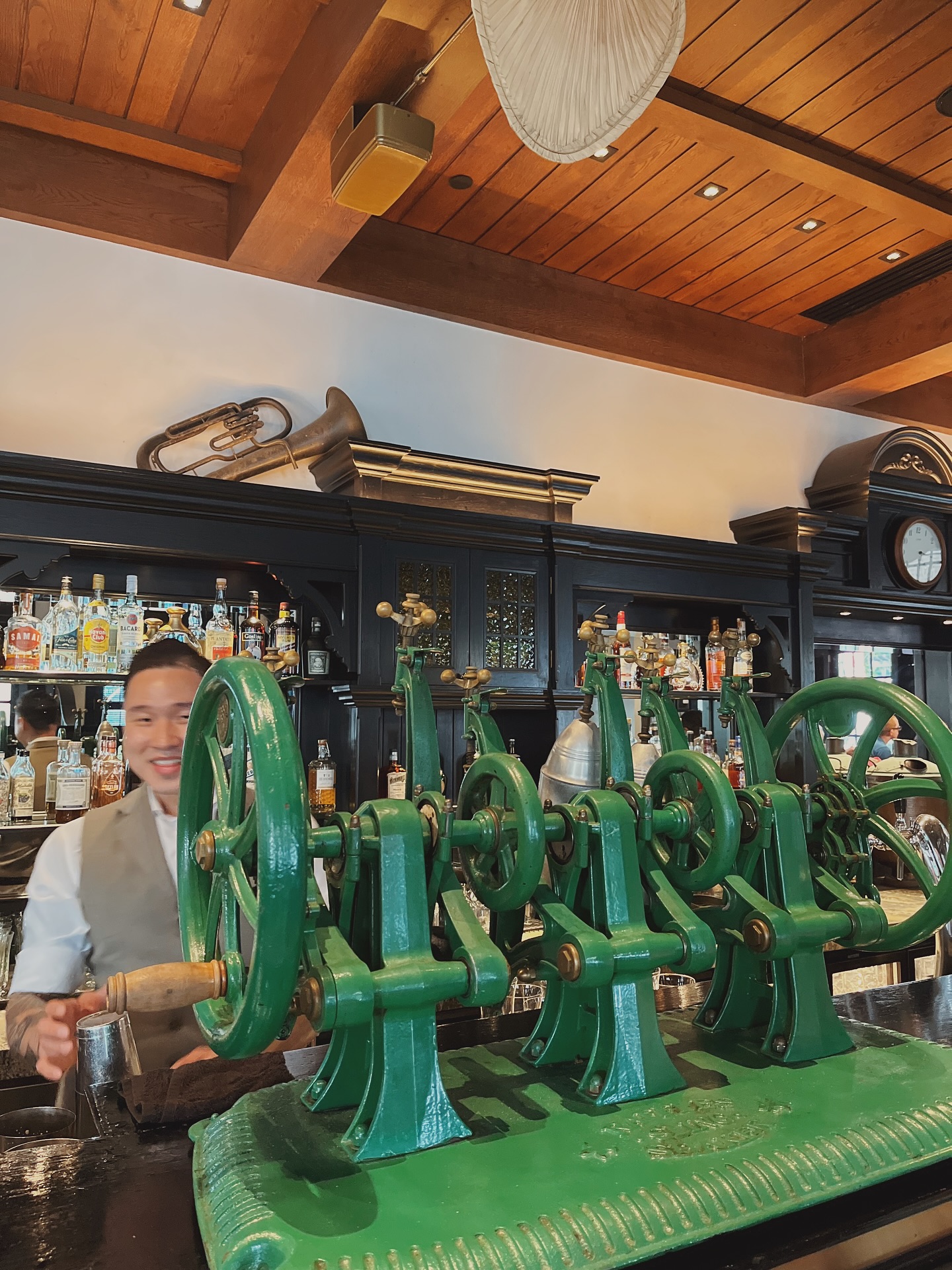 Long Bar: home of the original Singapore Sling and probably the