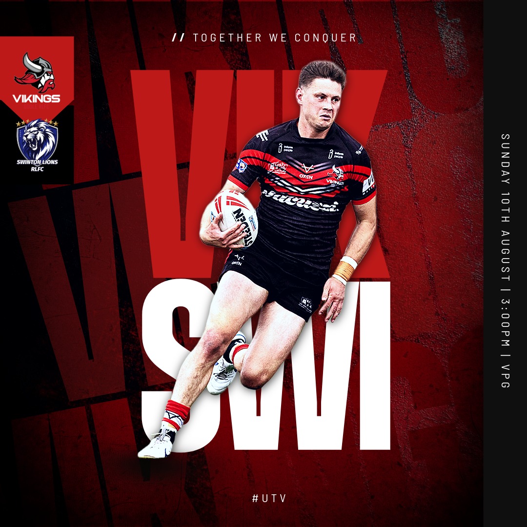 📢 NEXT UP: SWINTON LIONS We’re back... - Goole Vikings RLFC | Facebook