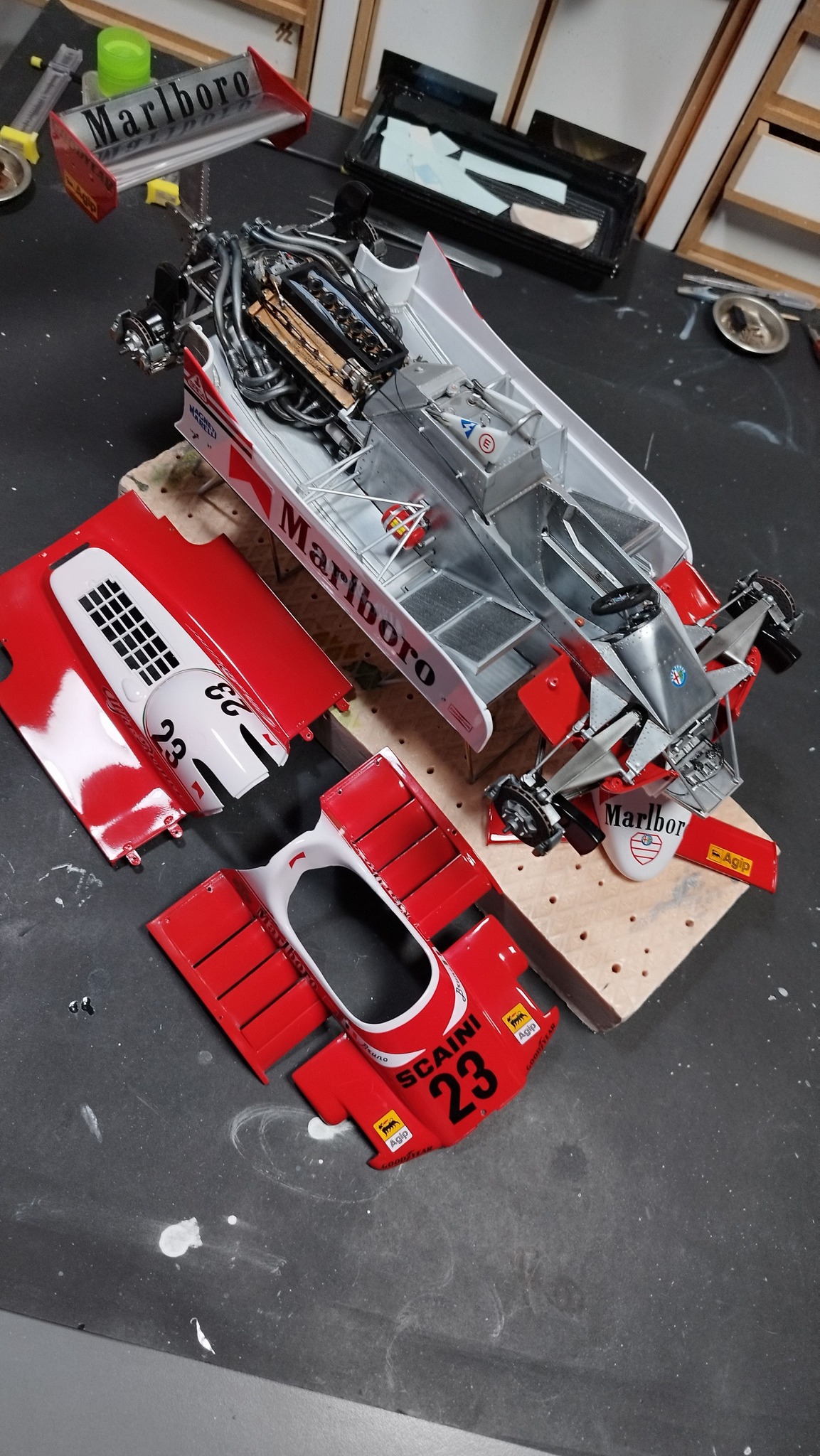 WIP 🚧👷🏽‍♂️The Alfa Romeo 179. 1.12scale. Protar.