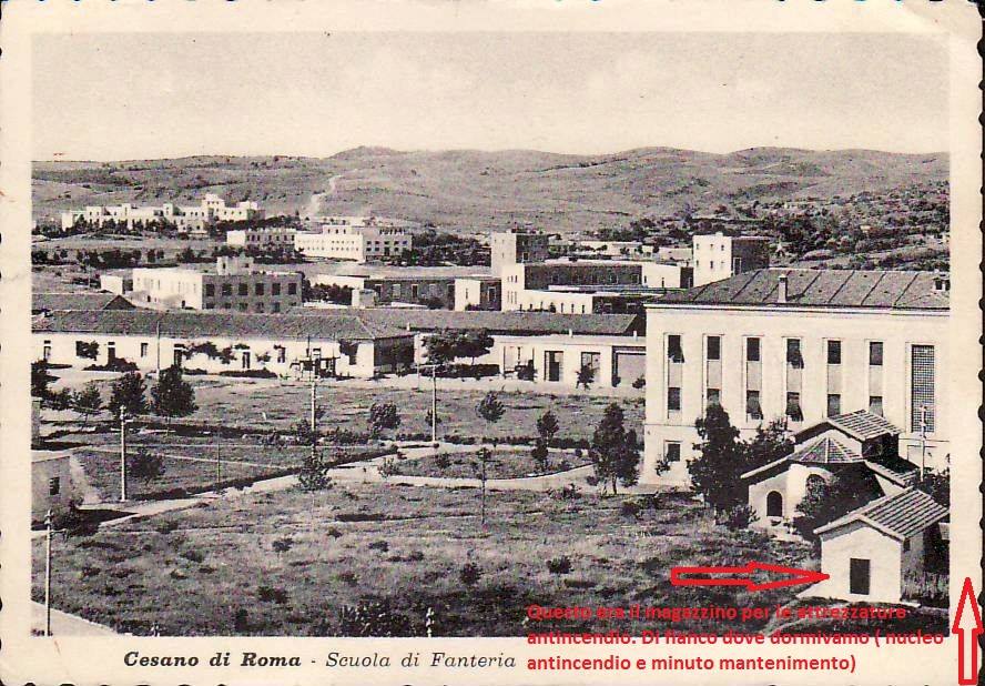 Caserma fanteria cesano di roma 3/72
