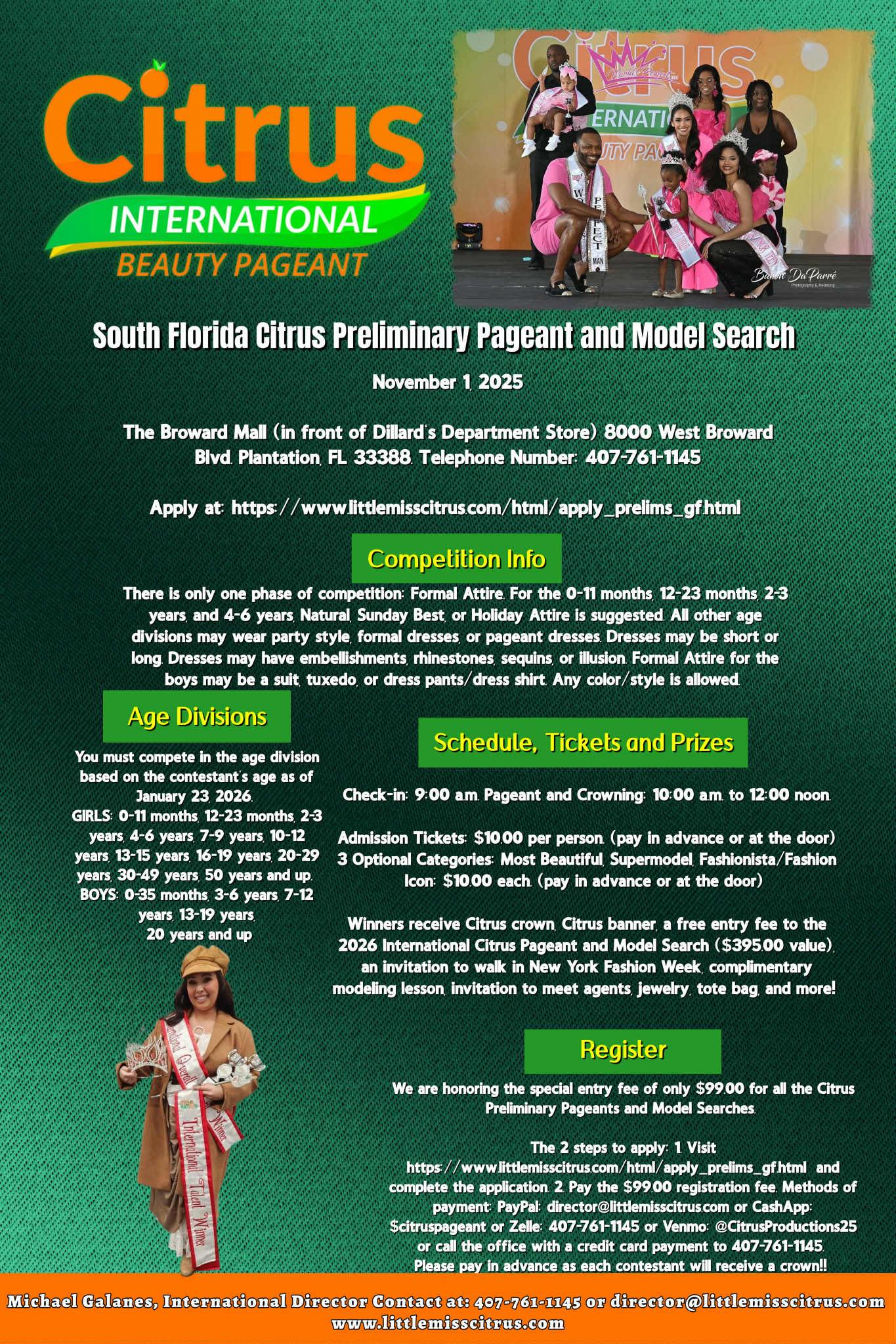 Broward Mall - 🌟 South Florida Citrus Preliminary Pageant... | Facebook