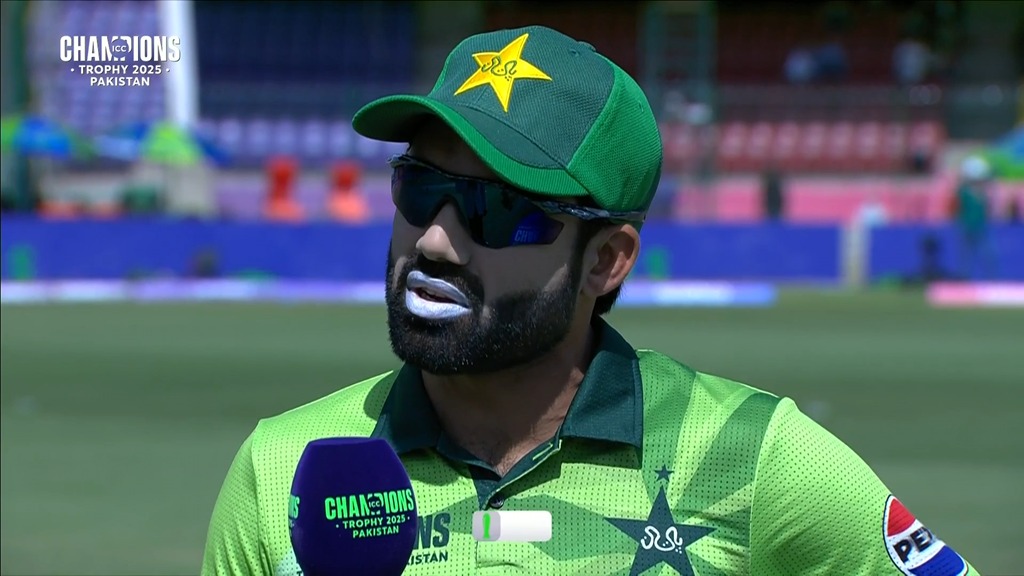 PCN Pakistan Cricket - Champions Trophy, 2025 Pakistan win the toss and ...